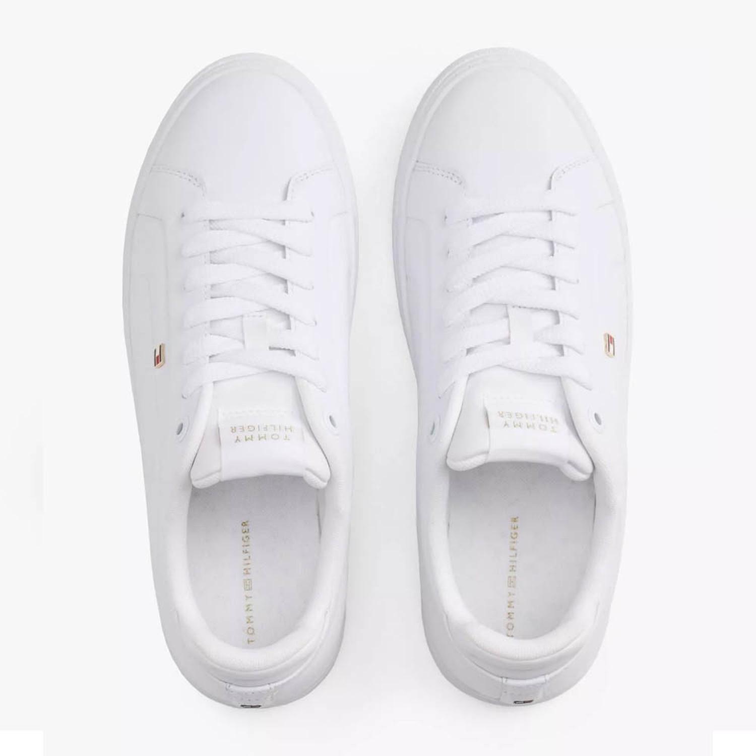 Zapatilla Tommy Hilfiger Icon Court Blanco 5317YBS-3