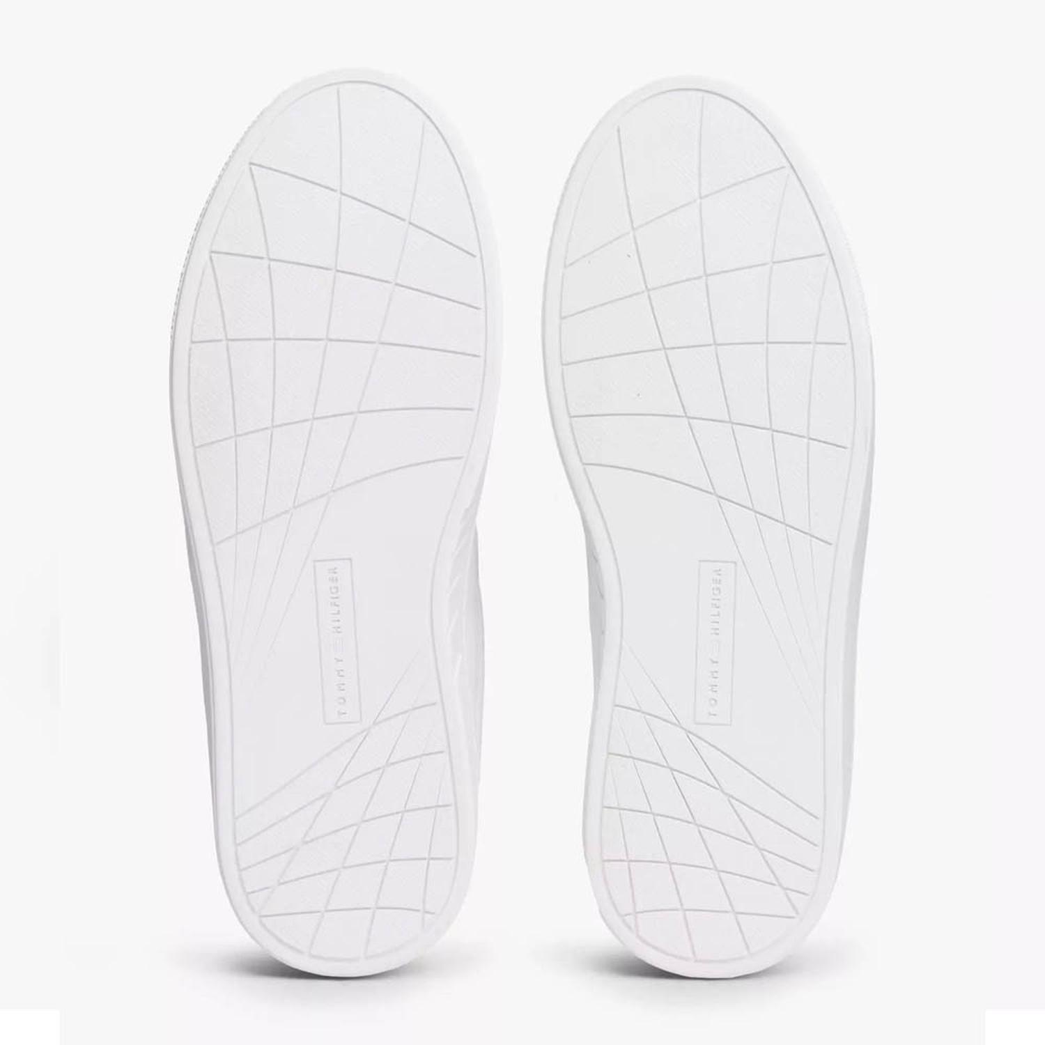 Zapatilla Tommy Hilfiger Icon Court Blanco 5317YBS-4