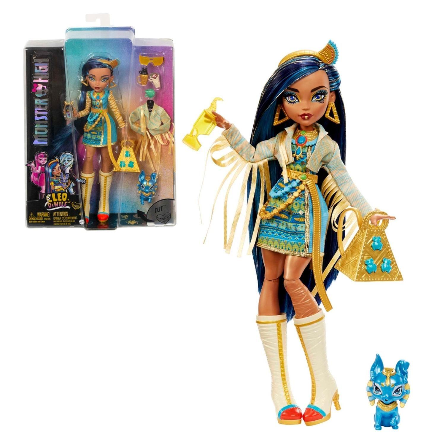 Muñeca Monster High Cleo Denile hhk54-0