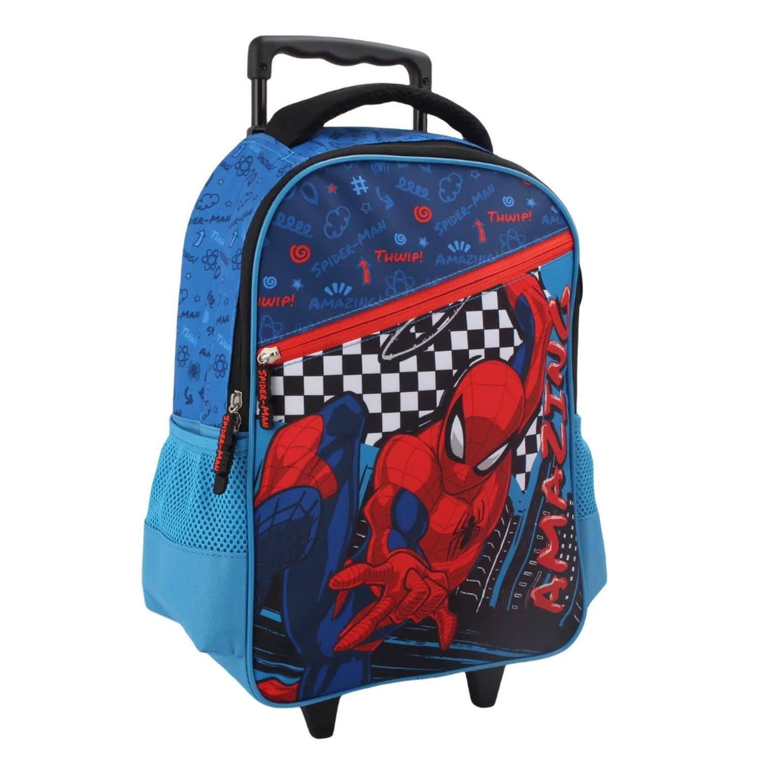 Mochila Escolar Niños Set 3 piezas Spiderman-3