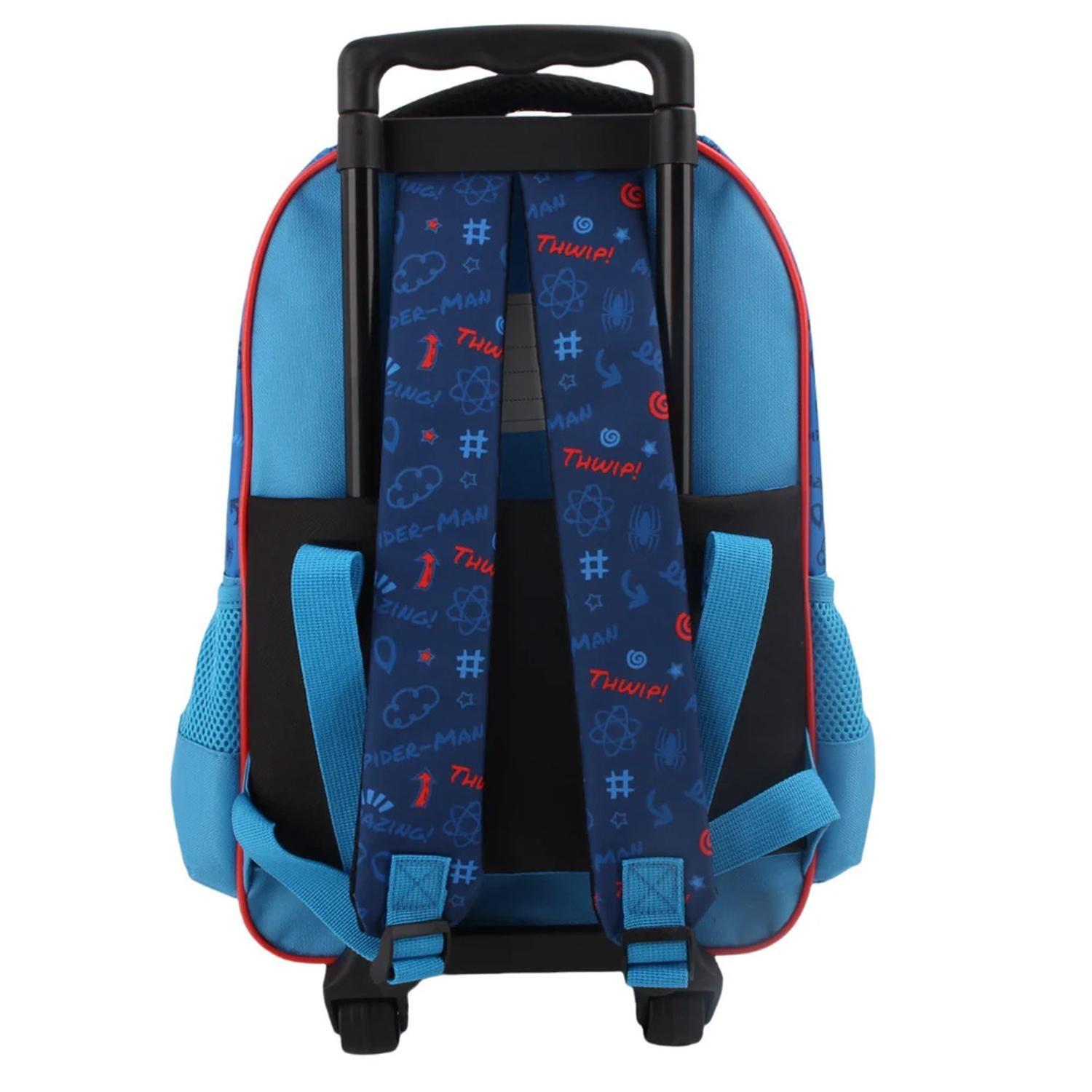 Mochila Escolar Niños Set 3 piezas Spiderman-4