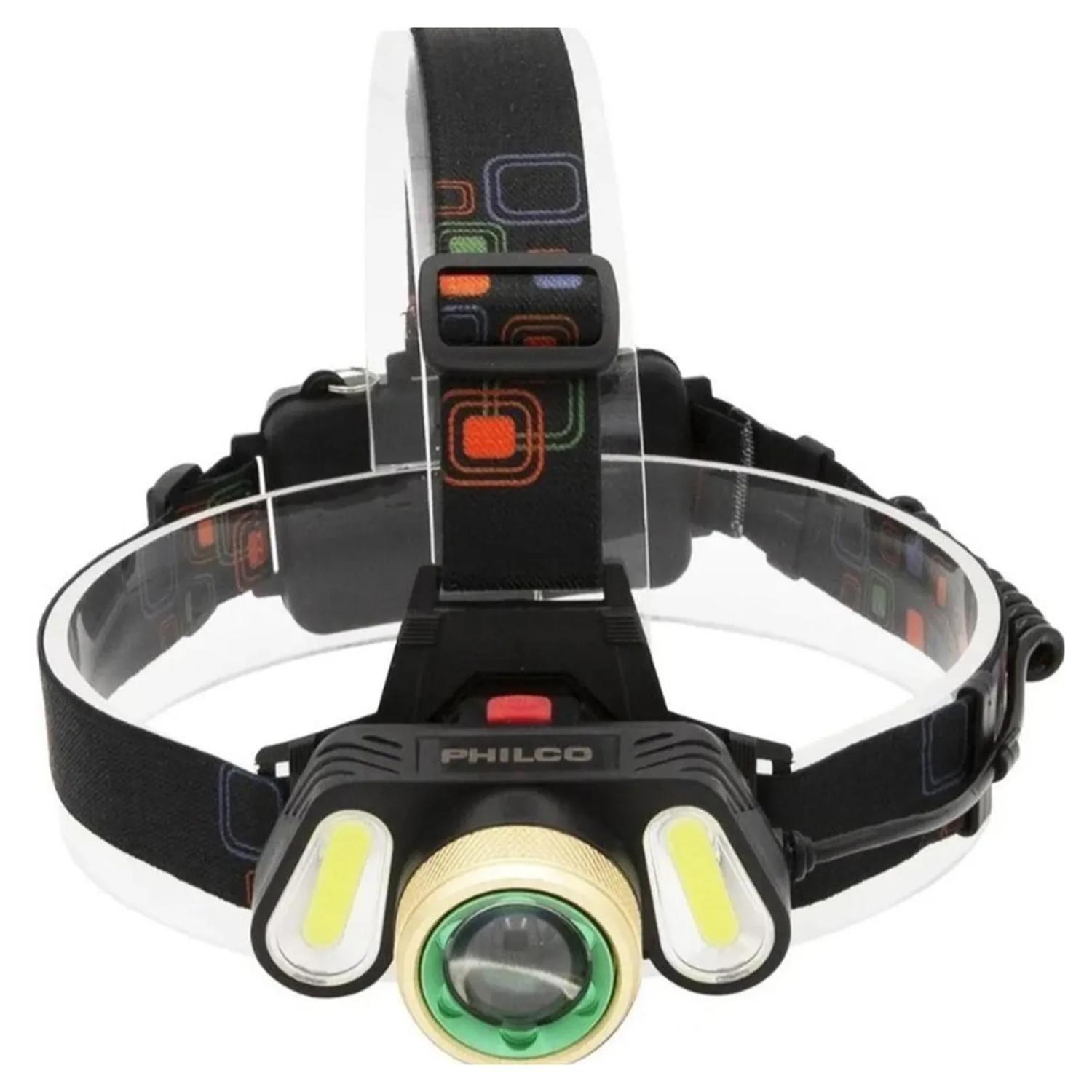 Linterna Led Cintillo Zoom Ajustable Philco-2