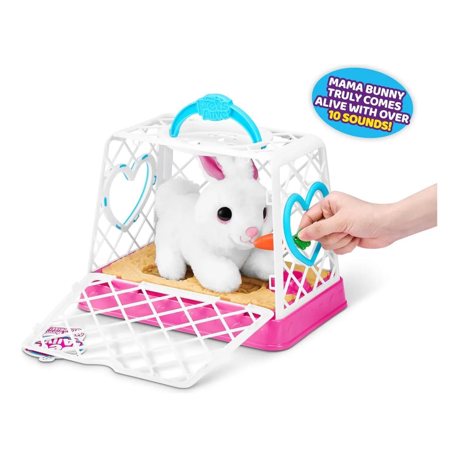 Toy Pets Alive Mama Bunny & Baby Surprise Zuru-2