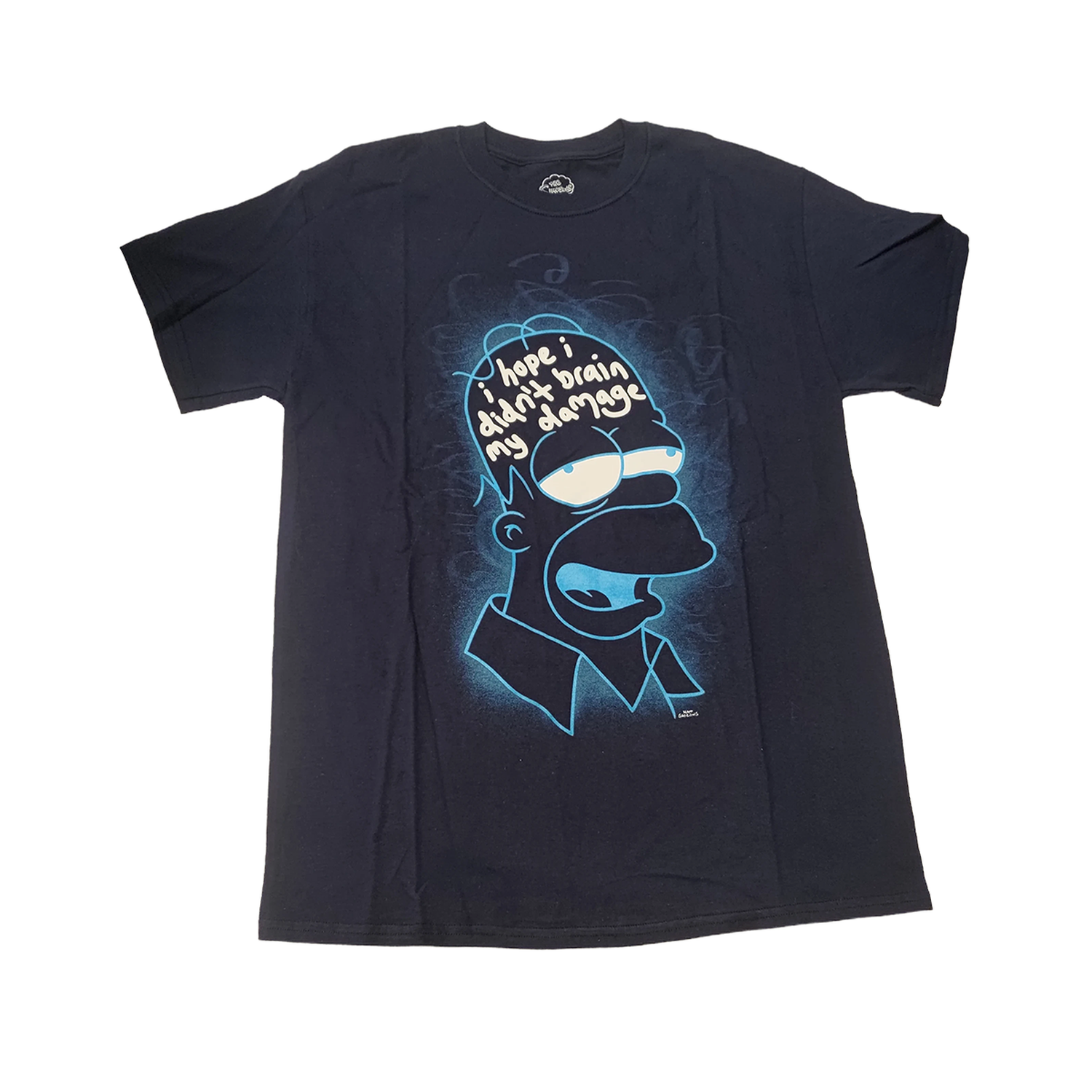 Pijama Con Short Simpson Homero F424010 Azul Tiare-0