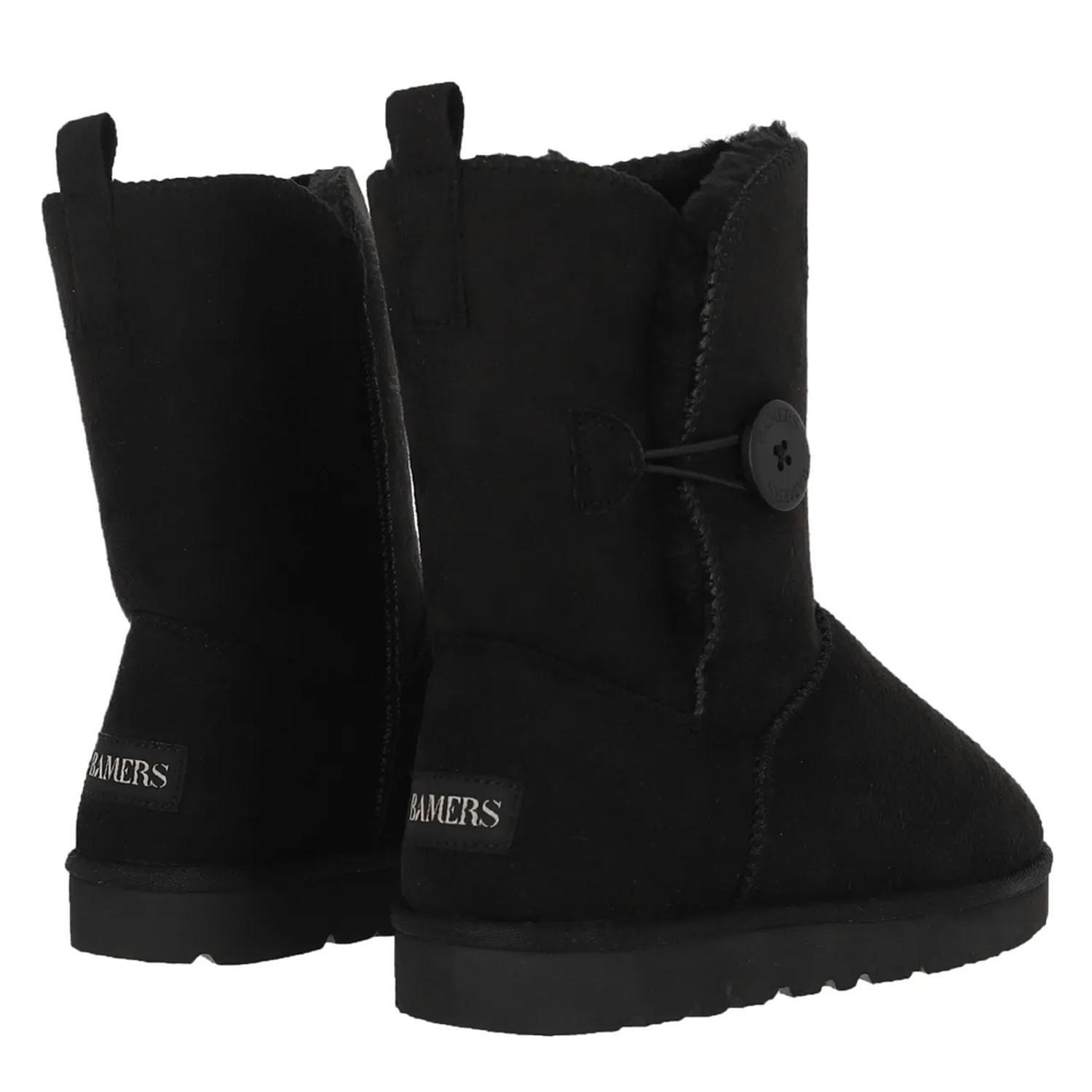 Bota Bamers Blast Button Leather Negro - BMWBO000701W2-2