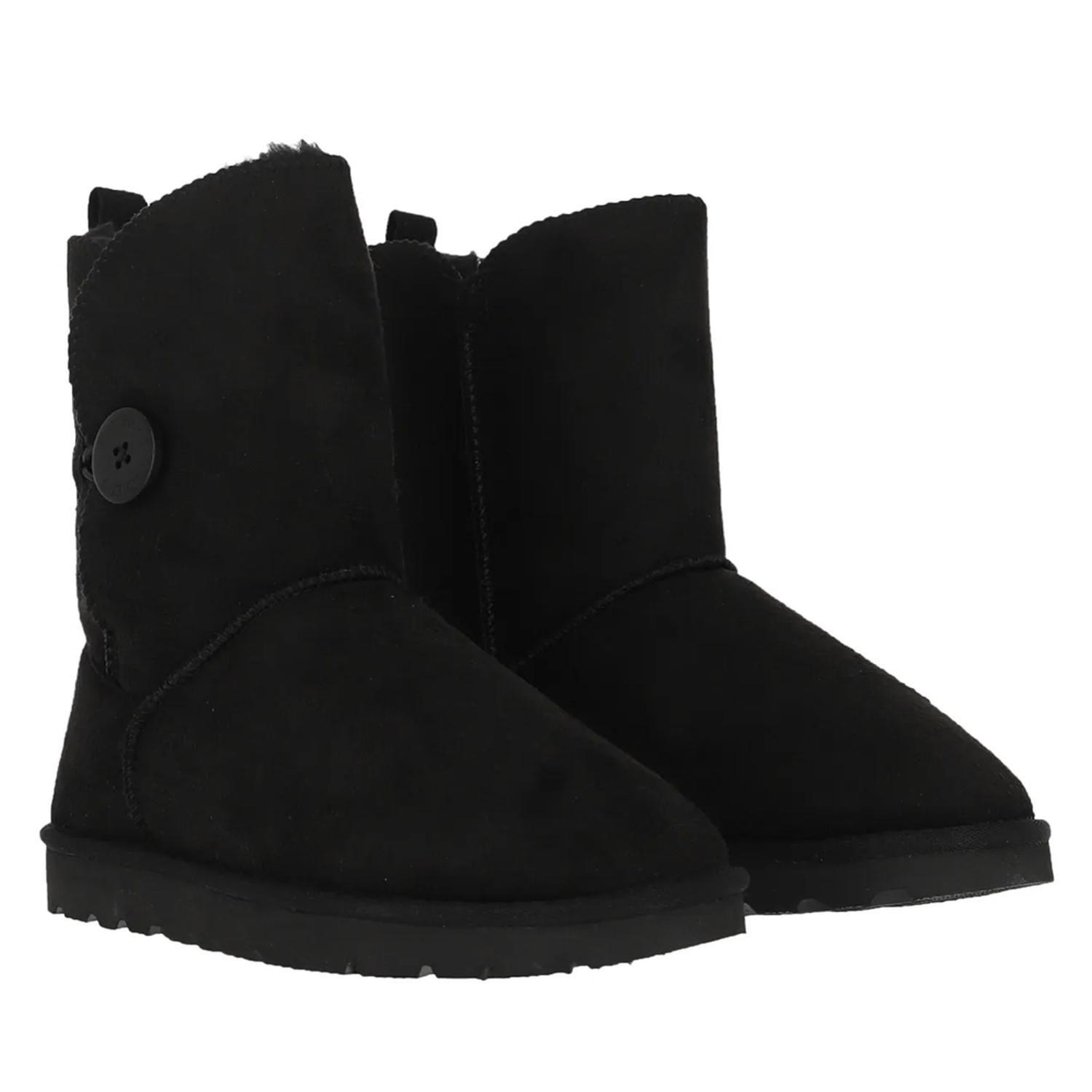 Bota Bamers Blast Button Leather Negro - BMWBO000701W2-3