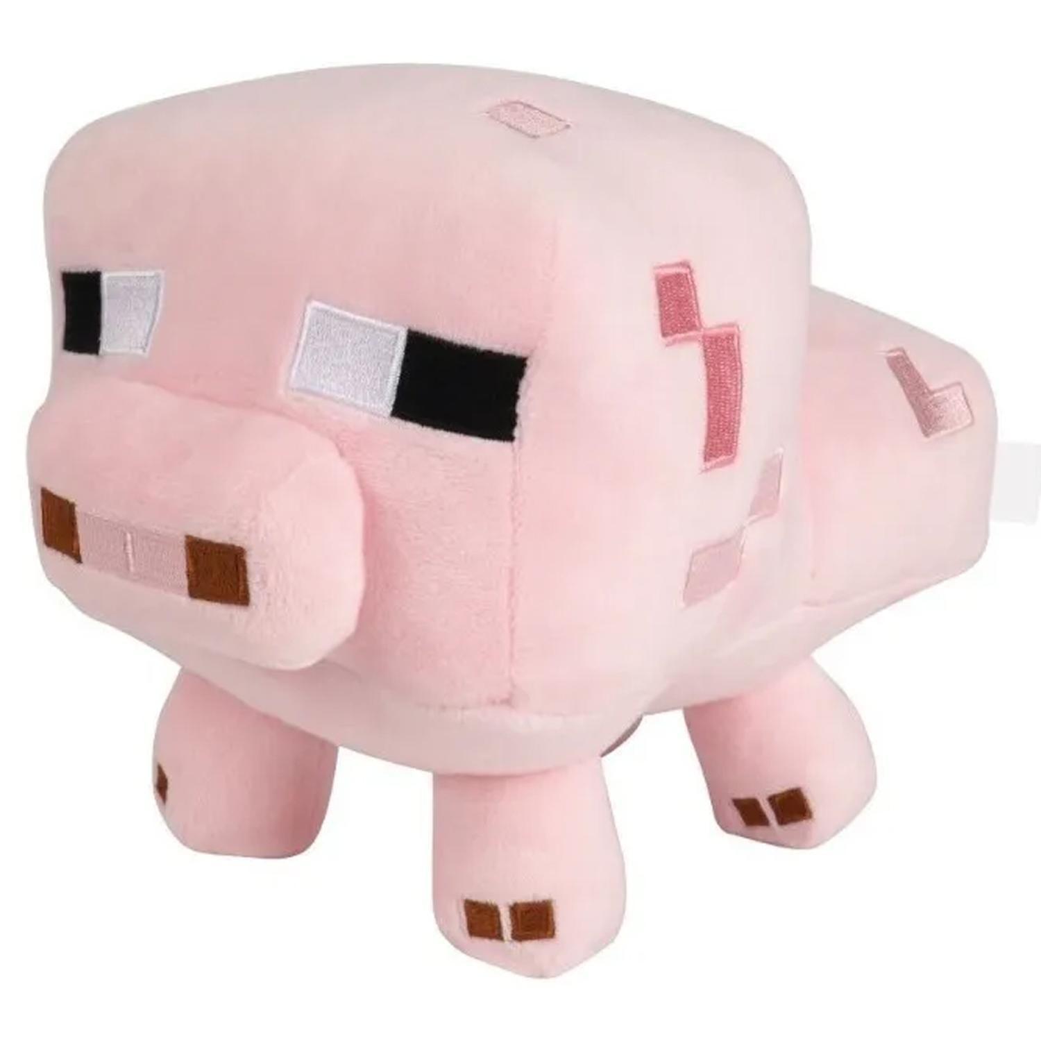 Peluche Minecraft Pink 25 Cm - Intek MC-74671-3