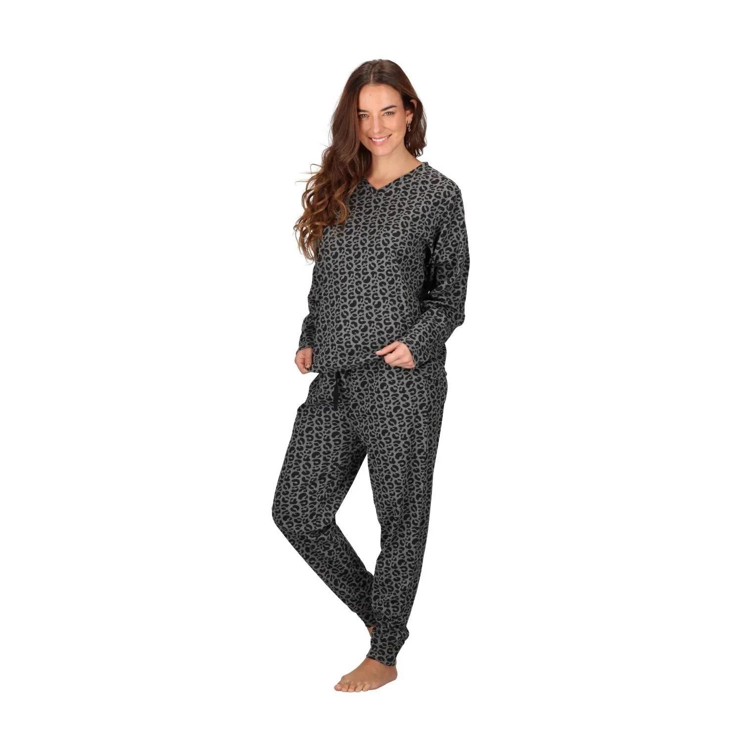Pijama Largo Mujer Algodón 30824 Caffarena-2