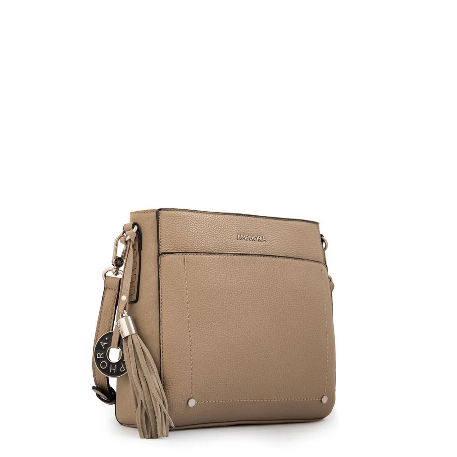 Cartera Bandolera Etiopia Taupe 40364020808 Amphora-1