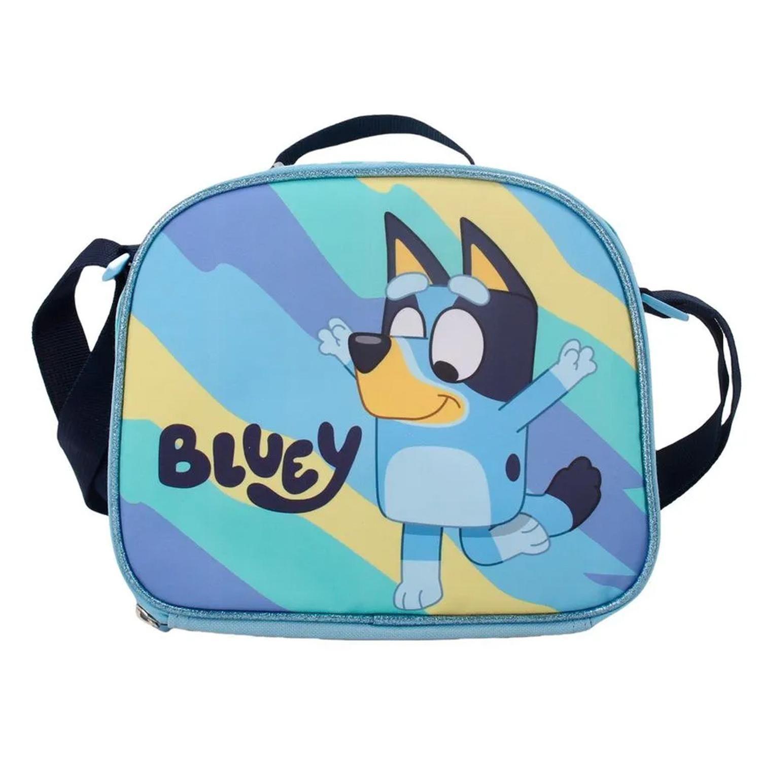 Mochila Escolar Niño Con Ruedas 3 Piezas Bluey-2