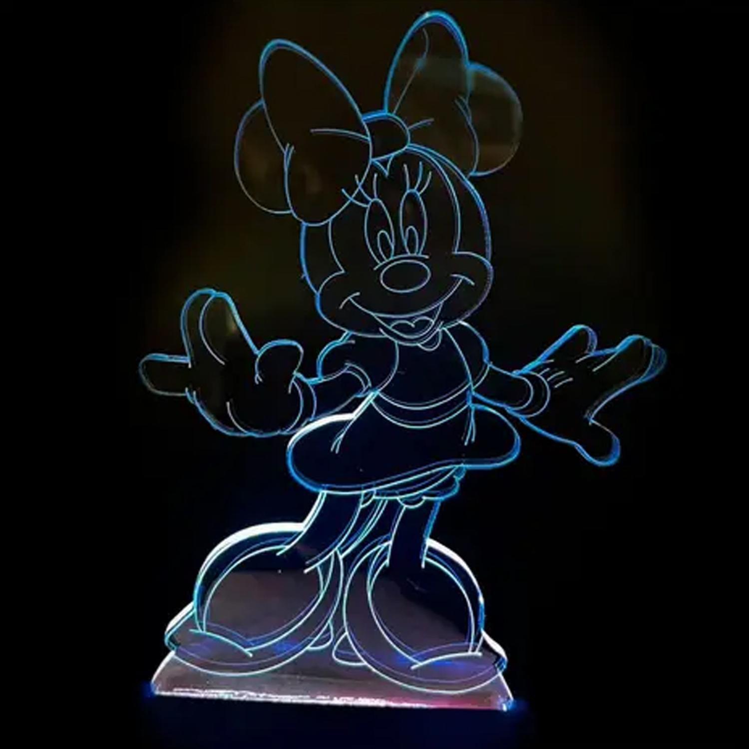 Lámpara acrílico Minnie 10W 1 luz LED MNLE771-2