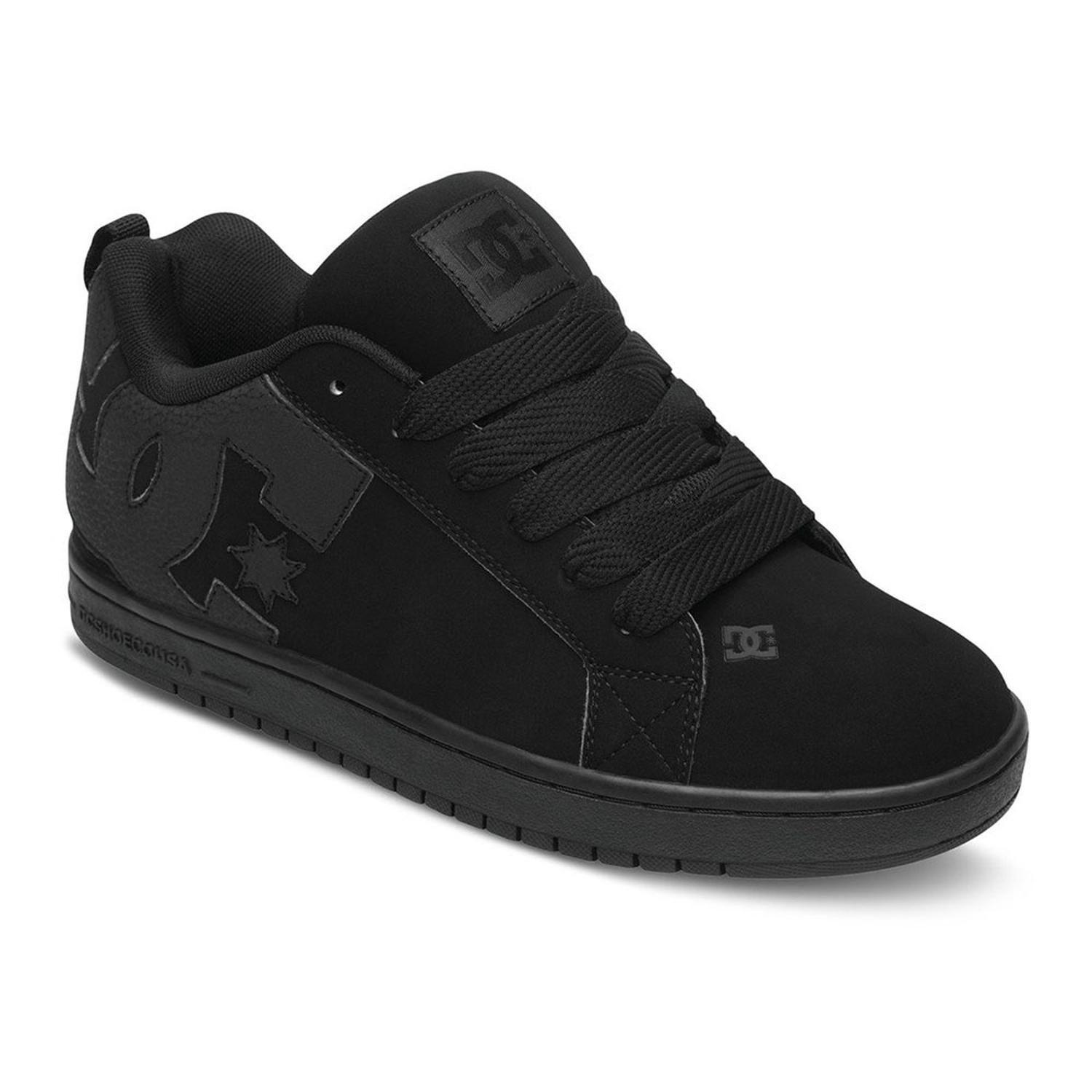 Zapatilla DC Cuero Hombre Court Graffik 300529 3BK-1