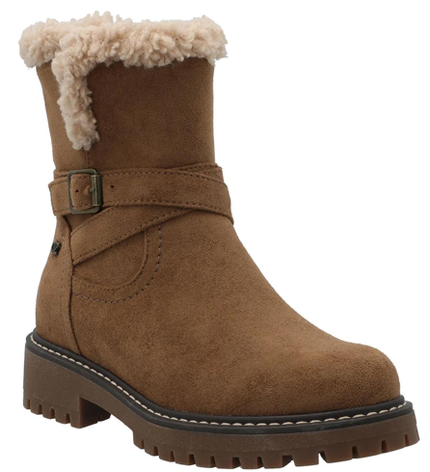 Botín Mujer Vittoria Camel - Azaleia AZ254011274-0
