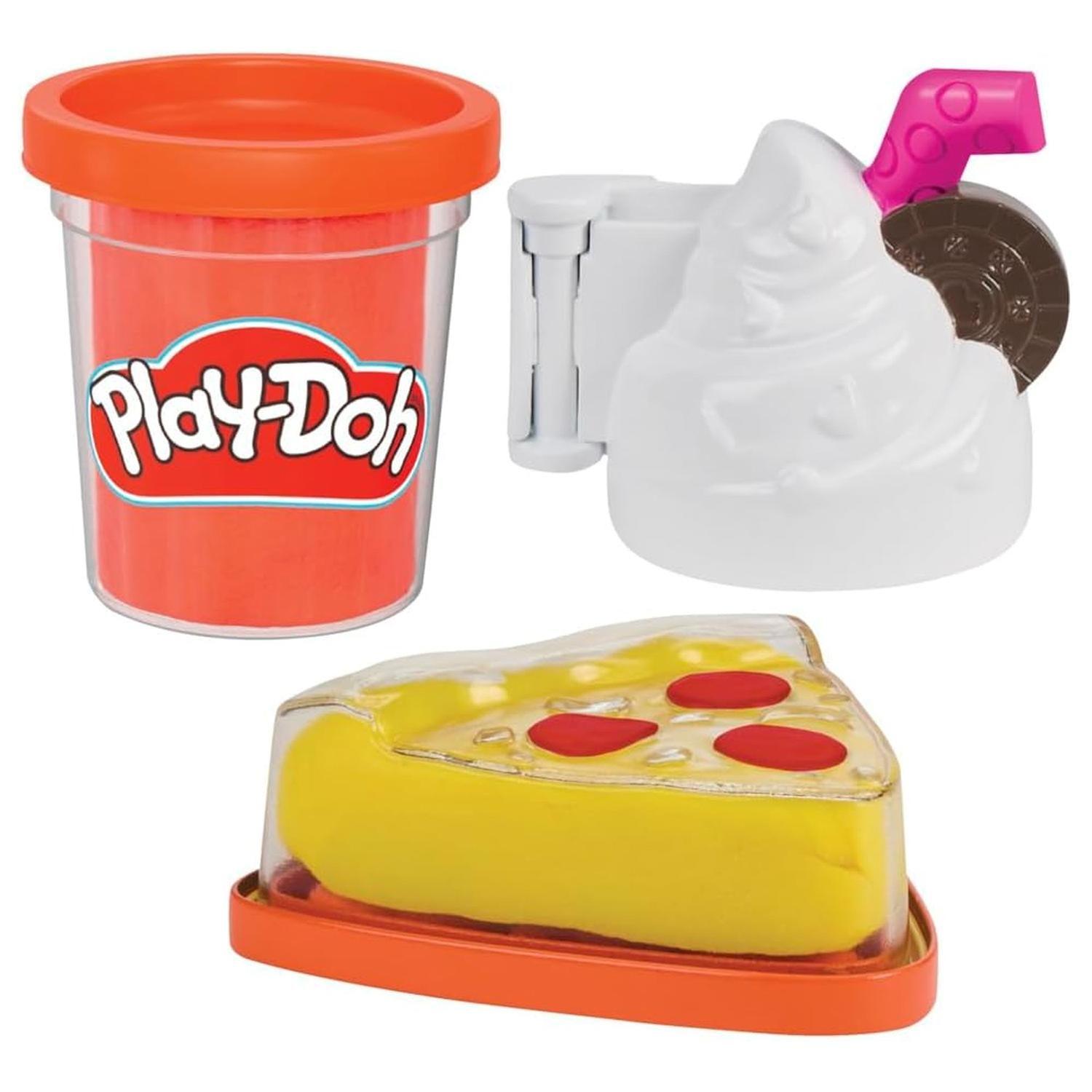 Set Play-Doh Treats to Go: Pizza y batido-1