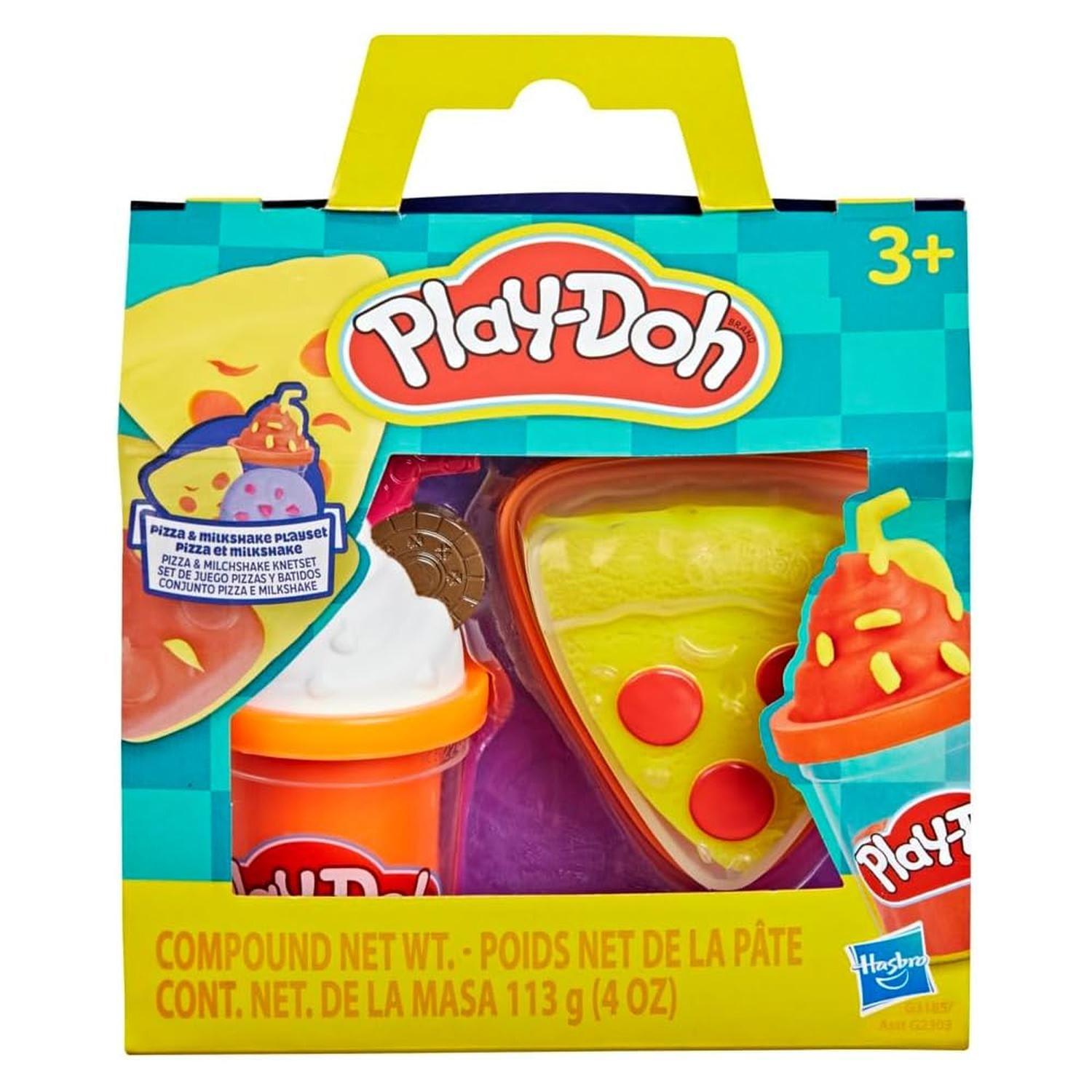 Set Play-Doh Treats to Go: Pizza y batido-2
