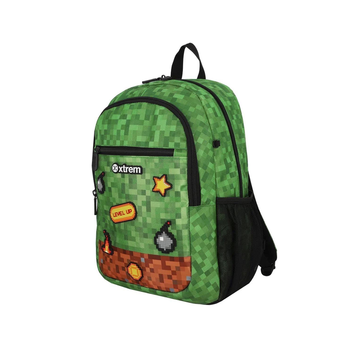 Mochila escolar Logan verde 159690A1341-0926 XTREM-1