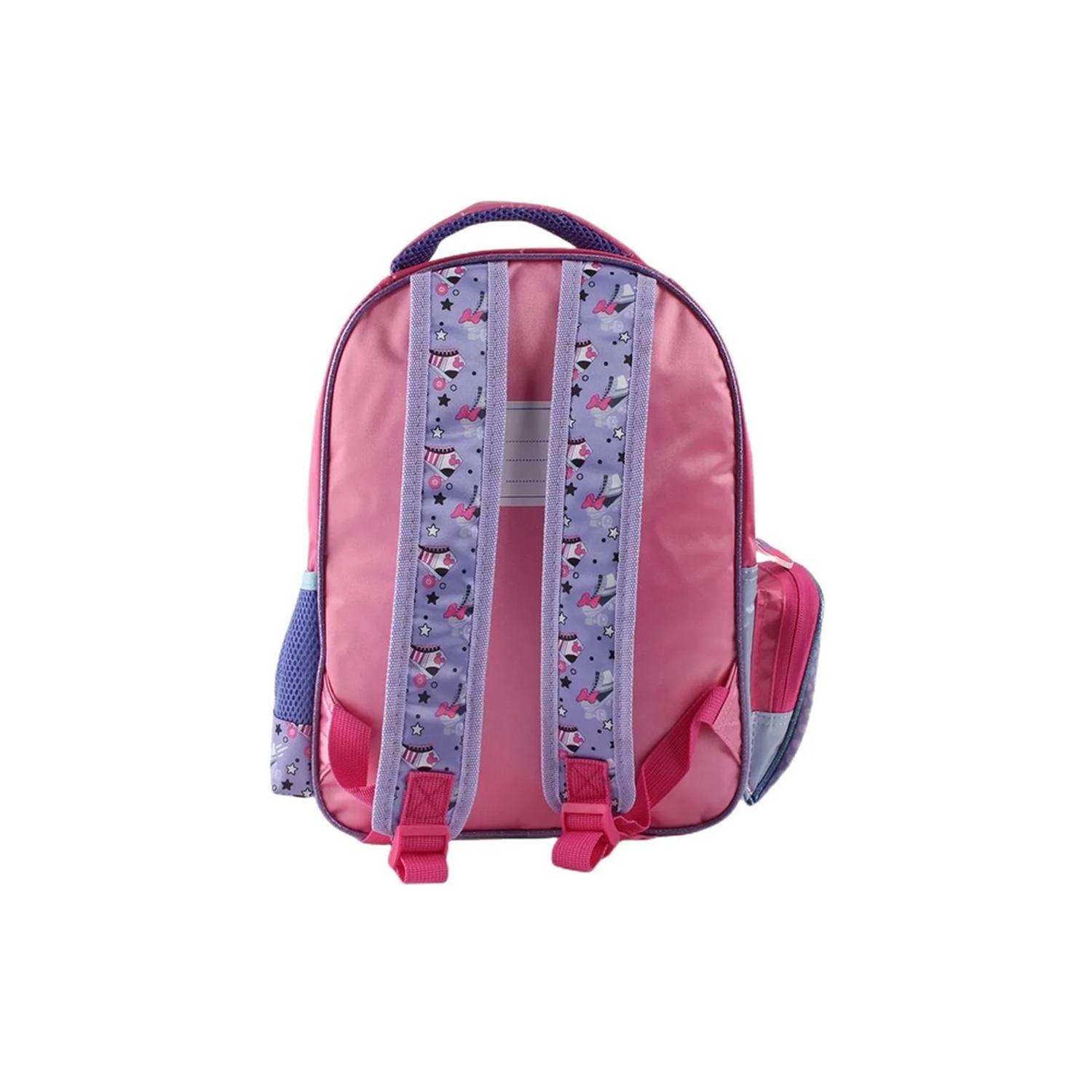 Set Mochila De Satin Con Lonchera Minnie 14 Multicolor-2