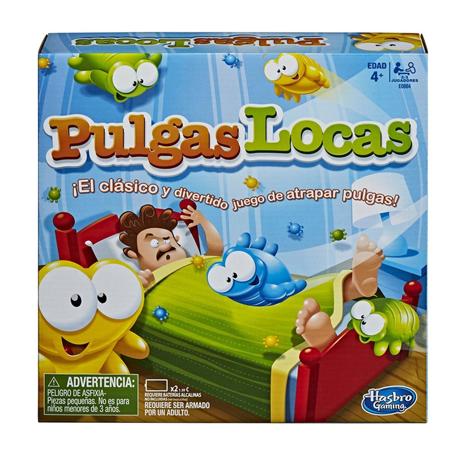 Juego De Mesa Hasbro Gaming Pulgas Locas-4