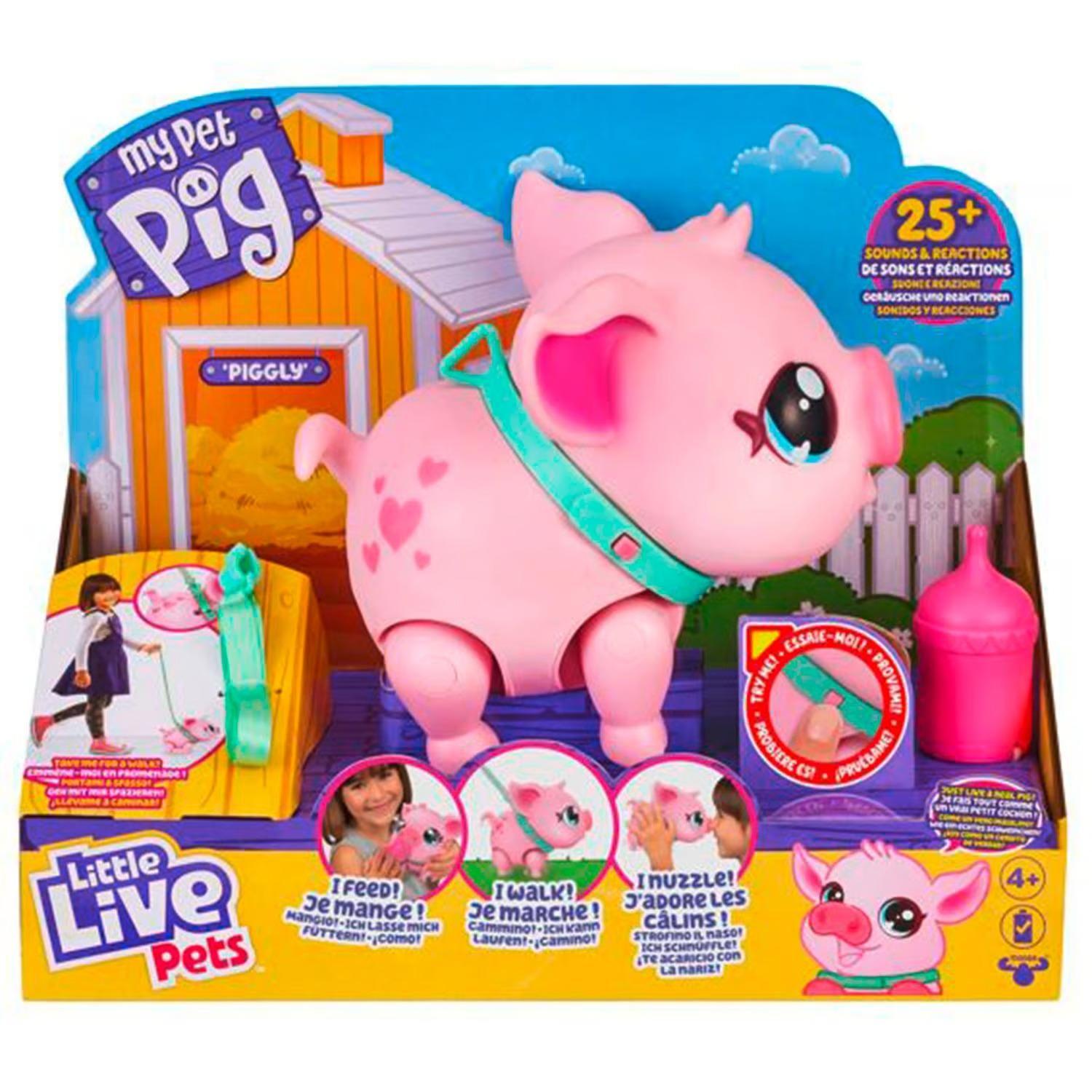 Cerdito S1 Little Live Pets Sonidos y Movimiento-3