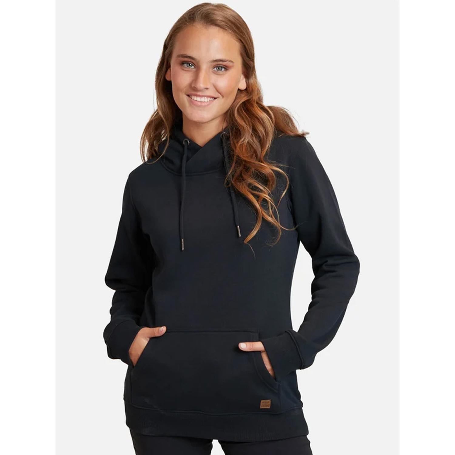 Poleron Escolar Mujer 5e108 Azul Maui Con Capucha-0