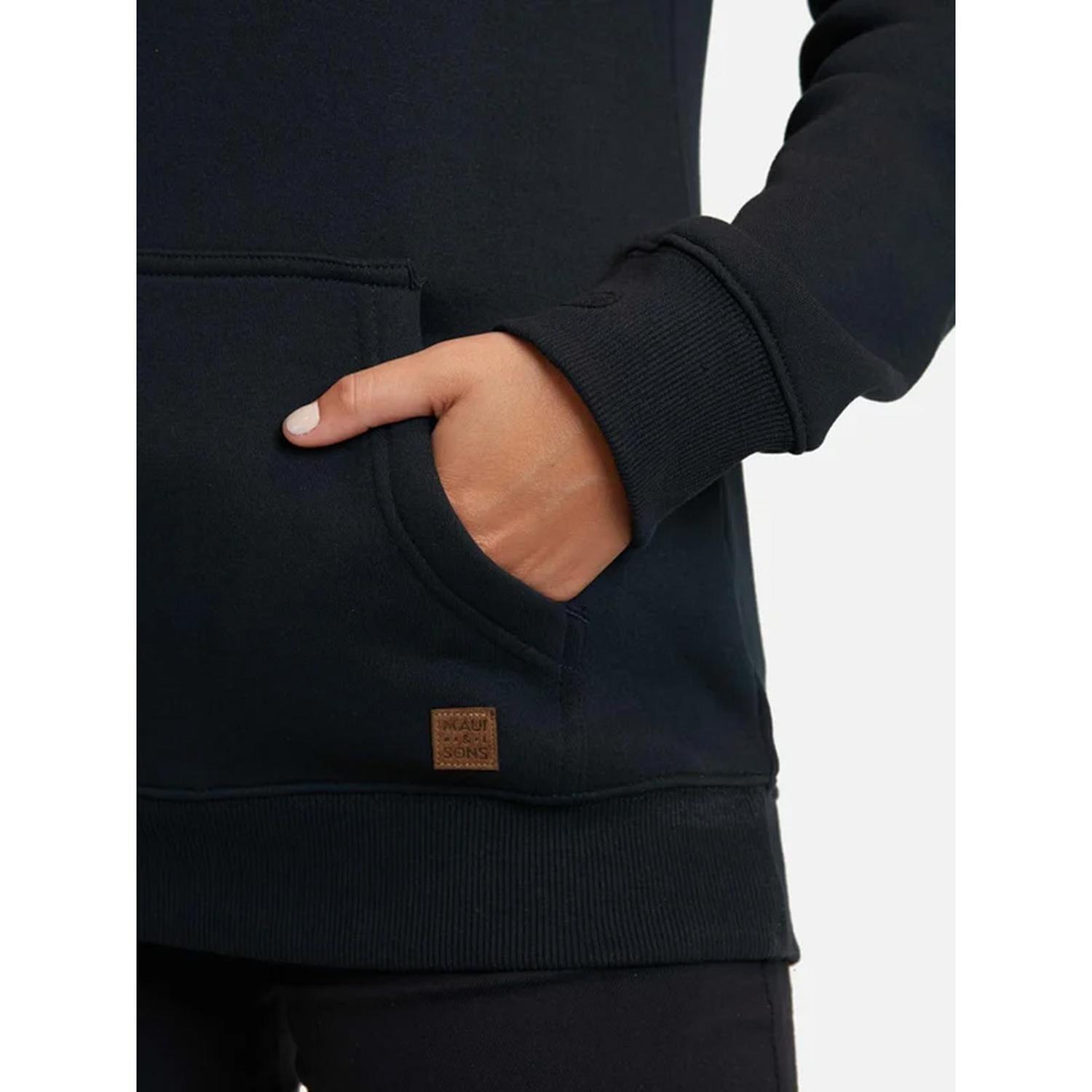 Poleron Escolar Mujer 5e108 Azul Maui Con Capucha-2