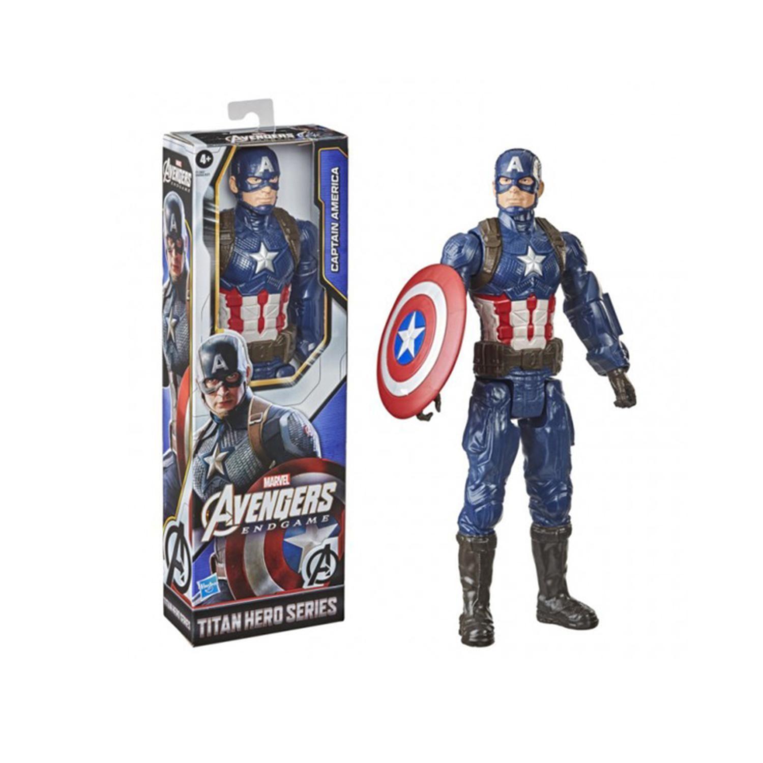 Figura Avengers End Game Titan Hero Series Capitan America-2