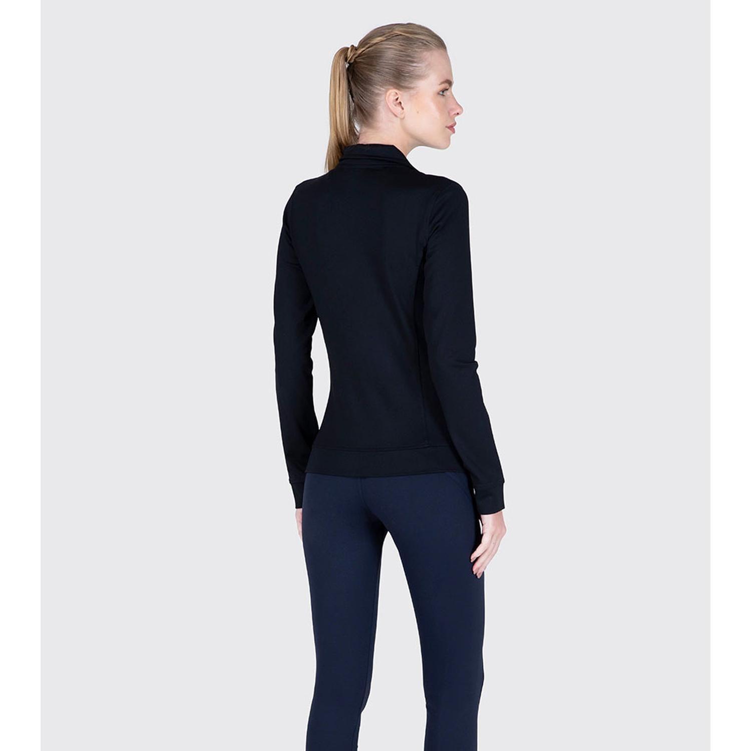 Chaqueta Mujer Basic Negro Everlast-1