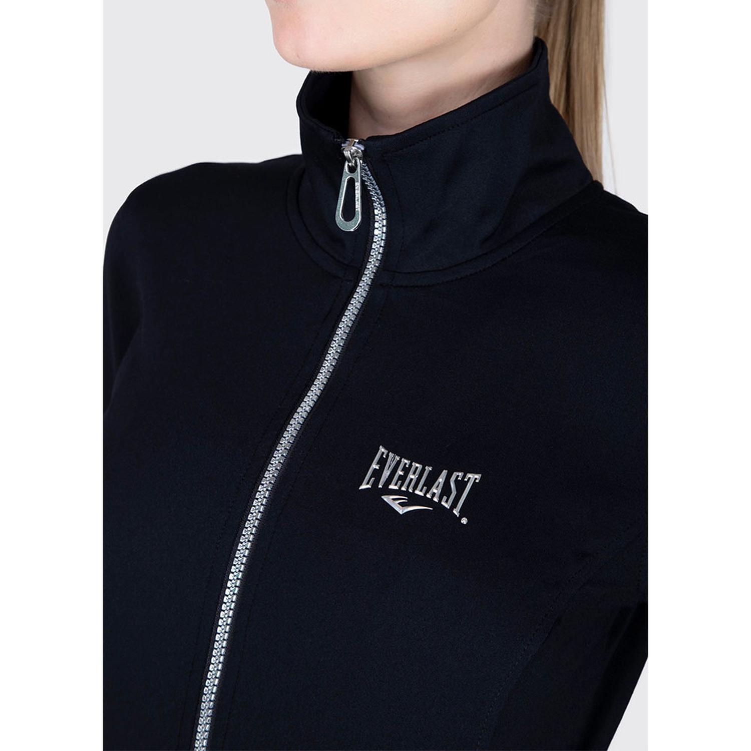 Chaqueta Mujer Basic Negro Everlast-2
