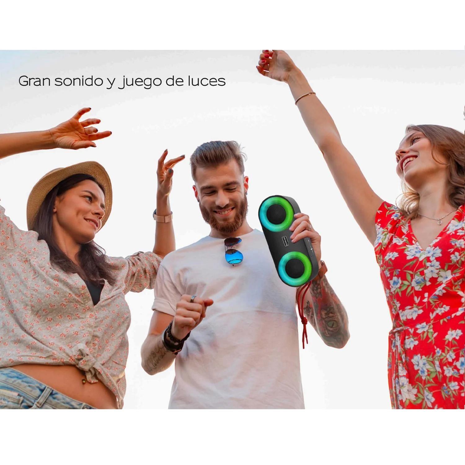Parlante Portátil Bluetooth Aiwa 20w Ipx5 Radio Fm Aw-sj215-3