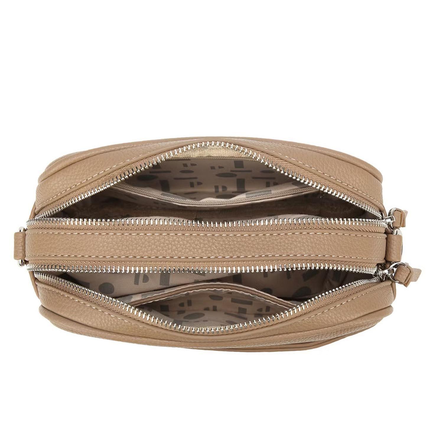 Cartera Bandolera Taupe Pollini PO81-4