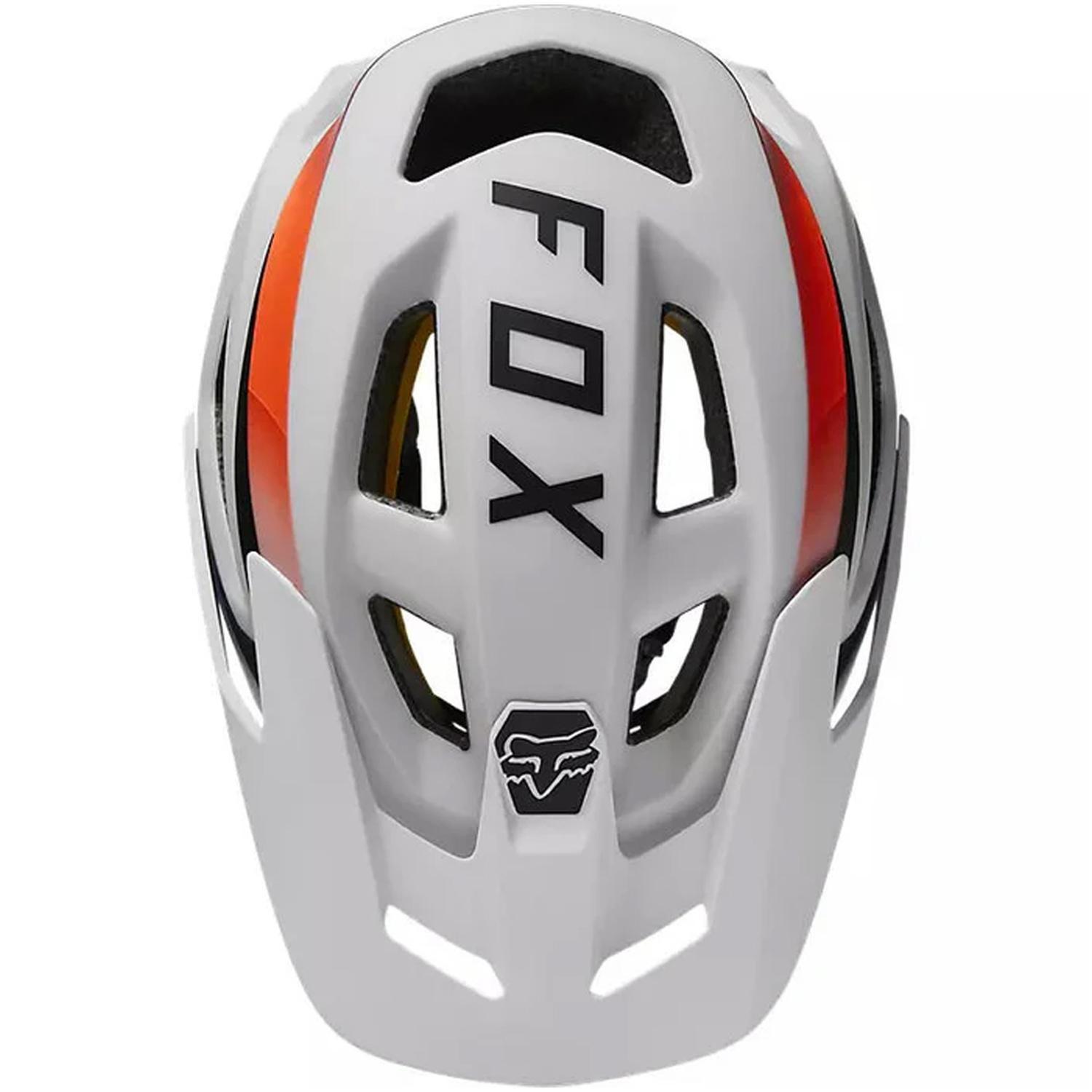 Casco Bicicleta Speedframe Vnish Blanco Fox-2