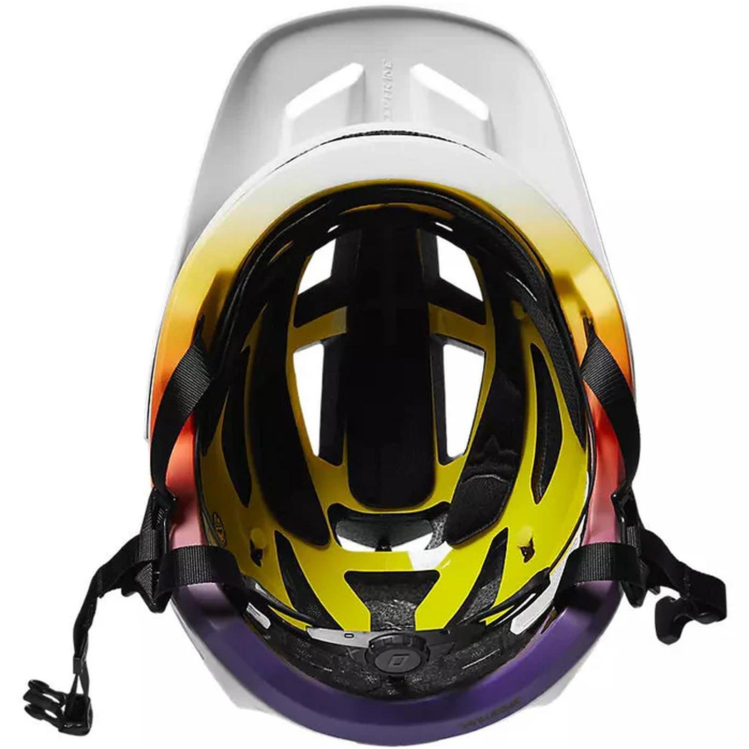 Casco Bicicleta Speedframe Vnish Blanco Fox-4