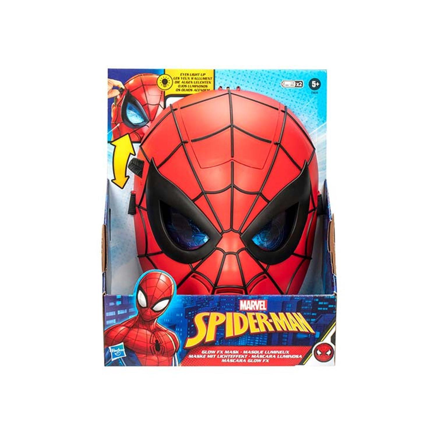 Máscara Spiderman Con Luz-3
