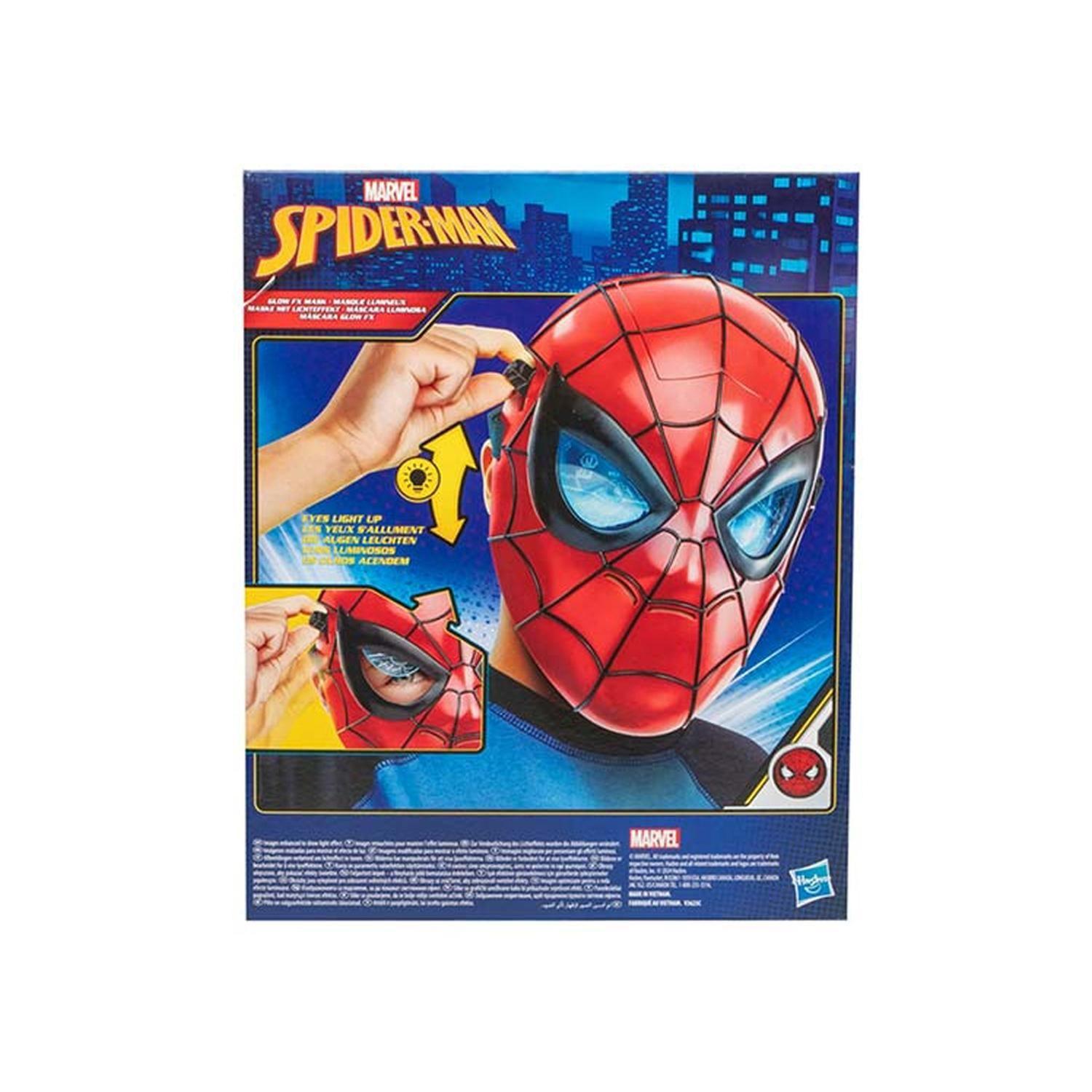 Máscara Spiderman Con Luz-4