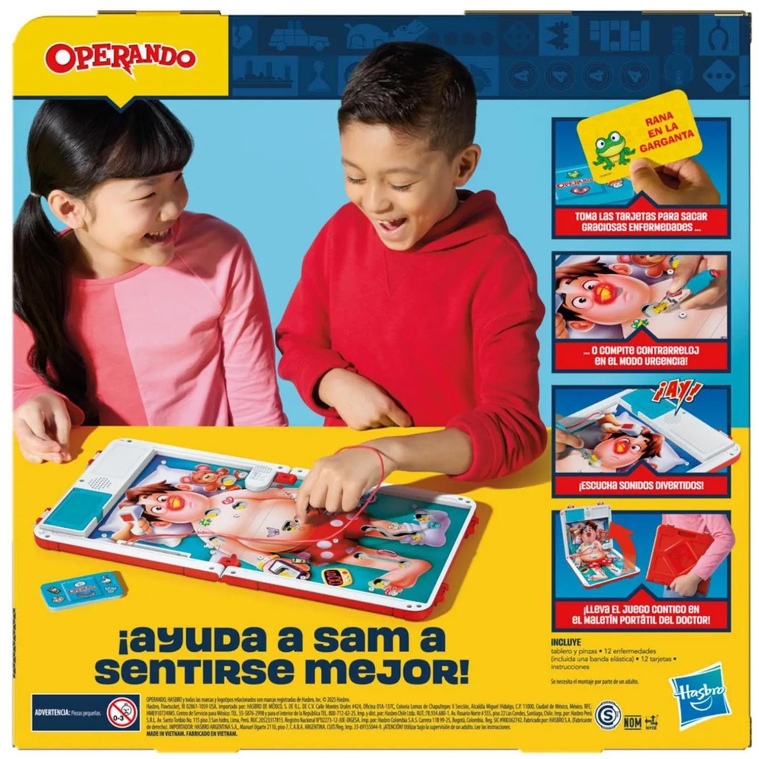 Juego de Mesa Clásico Operando-3