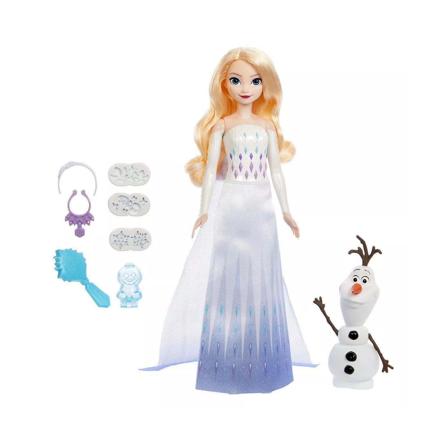 Muñeca Elsa y Olaf Mattel-1