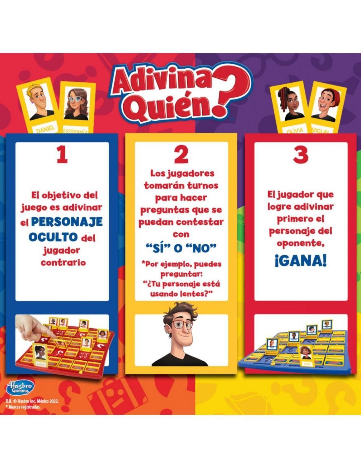 Juego De Mesa Hasbro Gaming Adivina Quién?-2