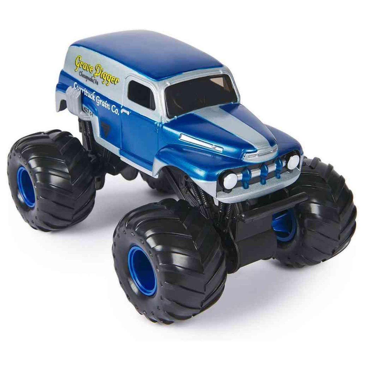 Monster Jam Vehículos Metálicos - Grave Digger-1