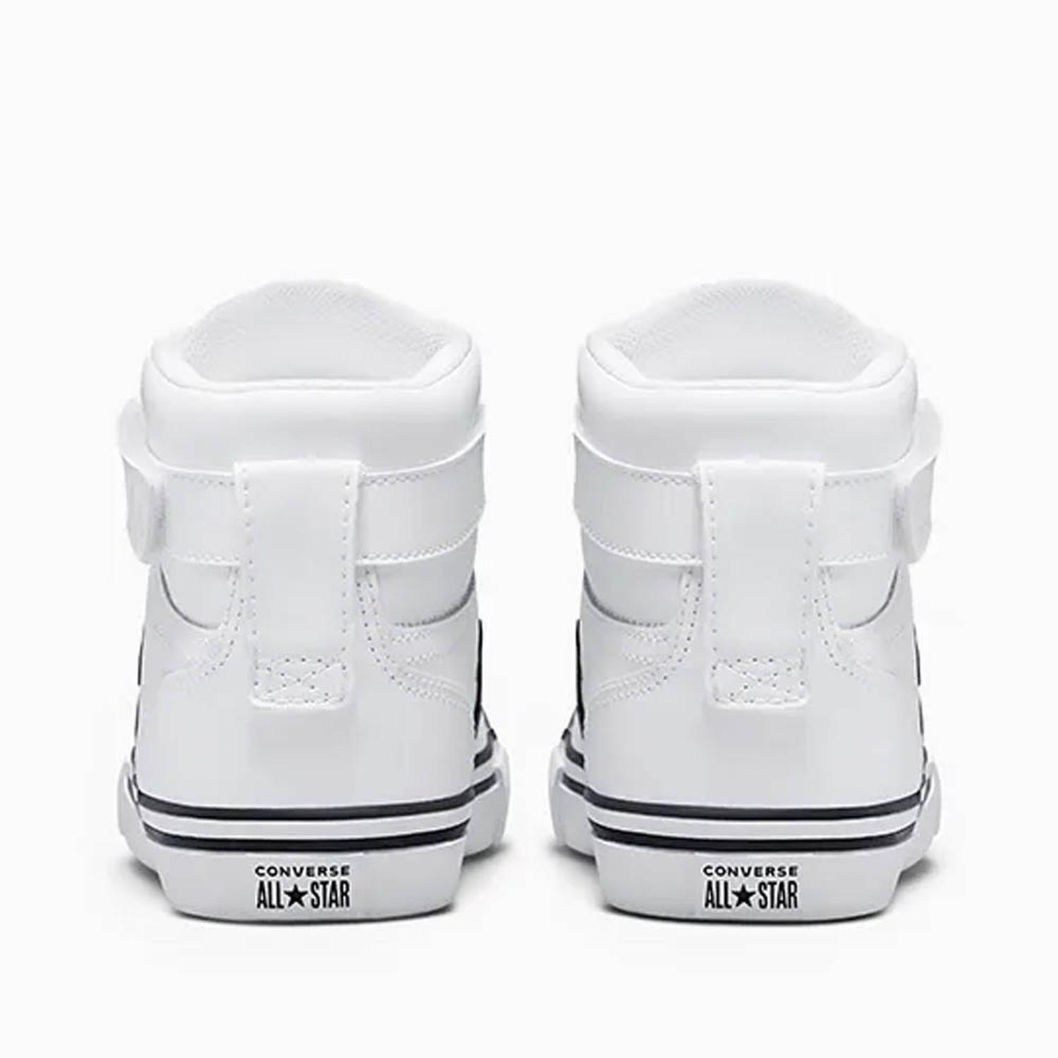 Zapatilla Converse Caña Alta Pro Blaze Strap Cuero Niños A01071C-1