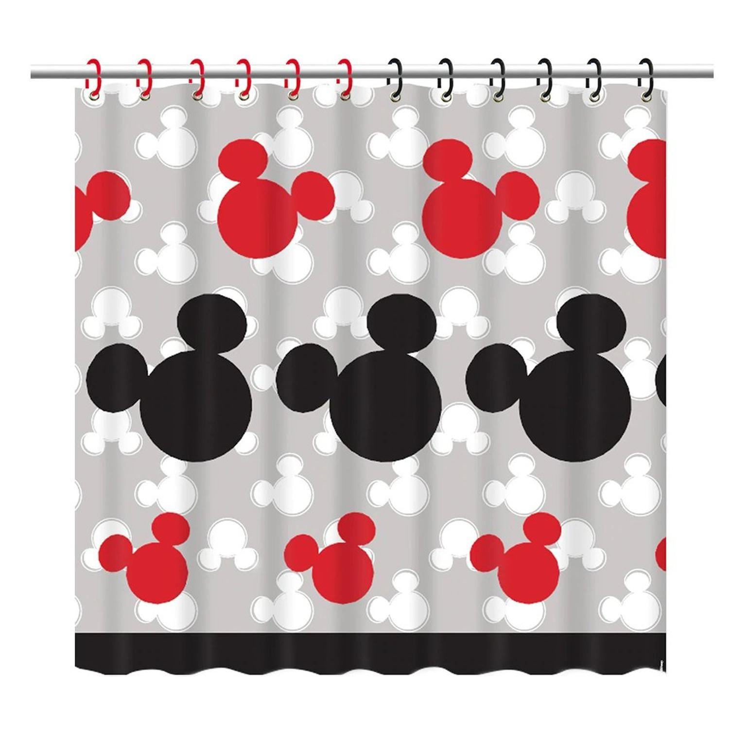 Cortina de Baño Mickey Mouse 180x180 cms-0
