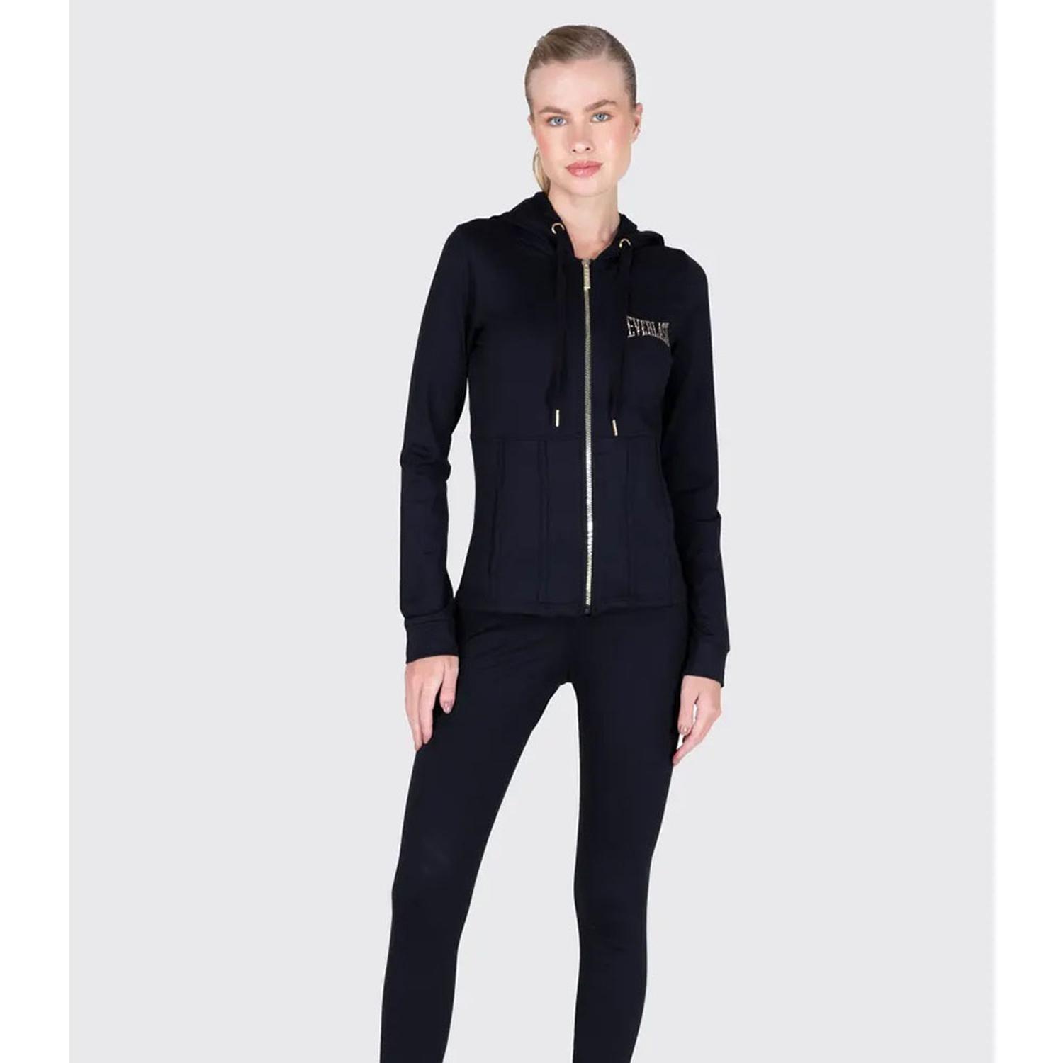 Chaqueta Mujer Turin Negro Everlast-2