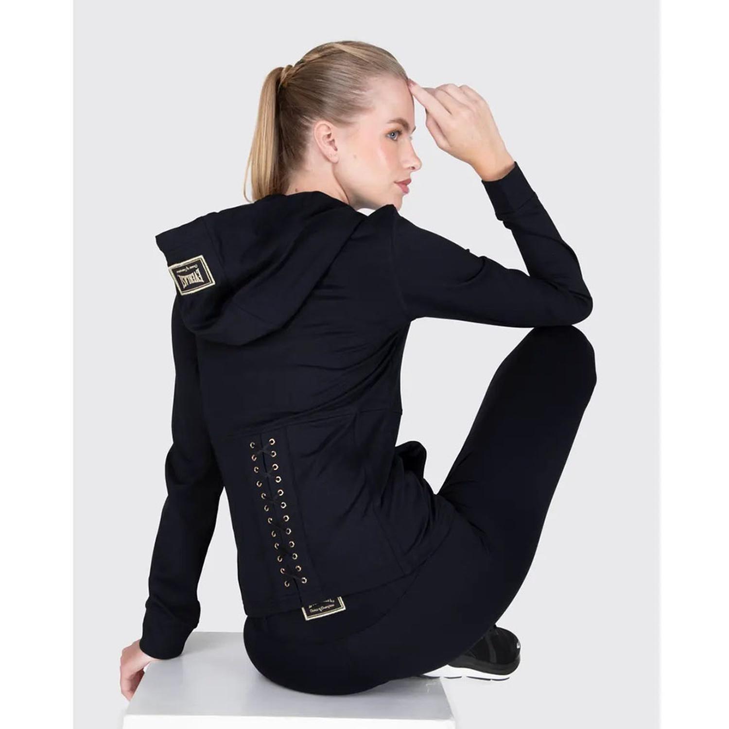 Chaqueta Mujer Turin Negro Everlast-3