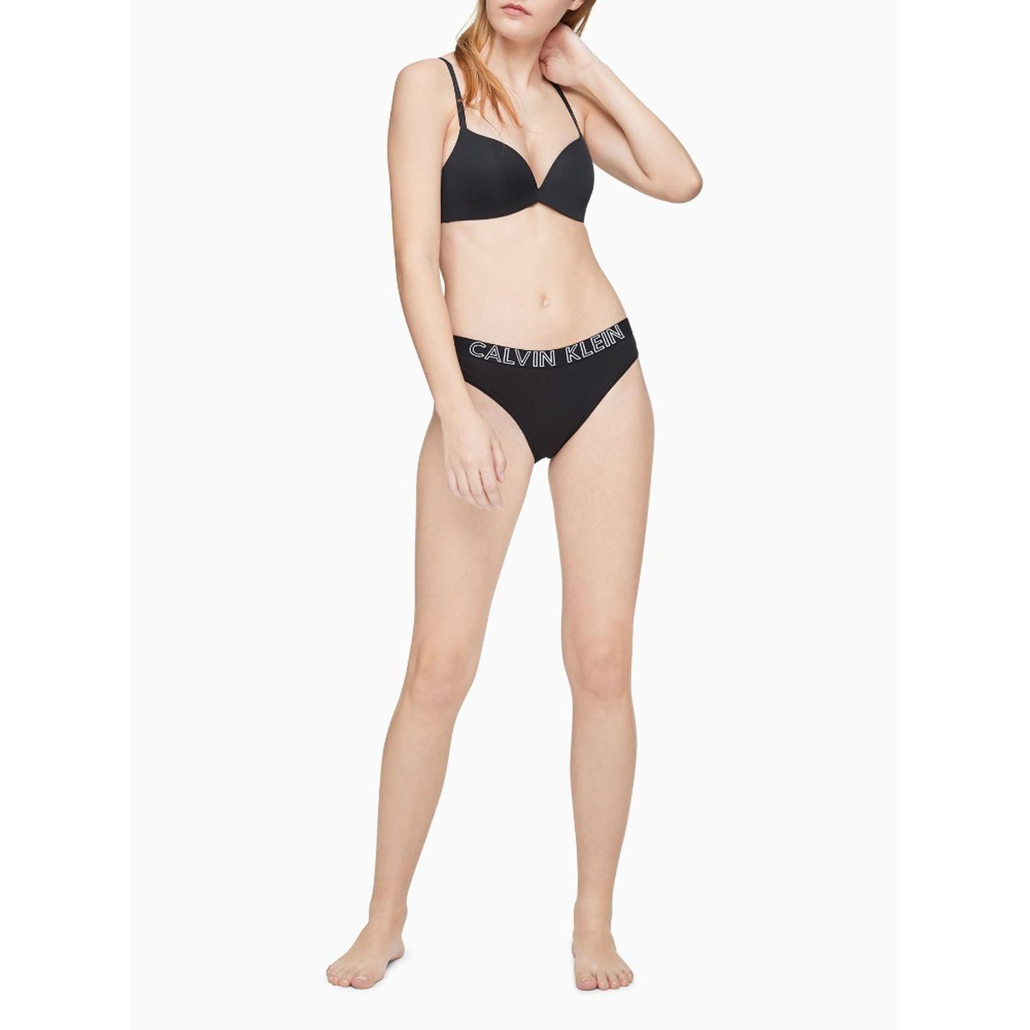 Calzón Bikini Negro - Calvin Klein - QD3637001-2