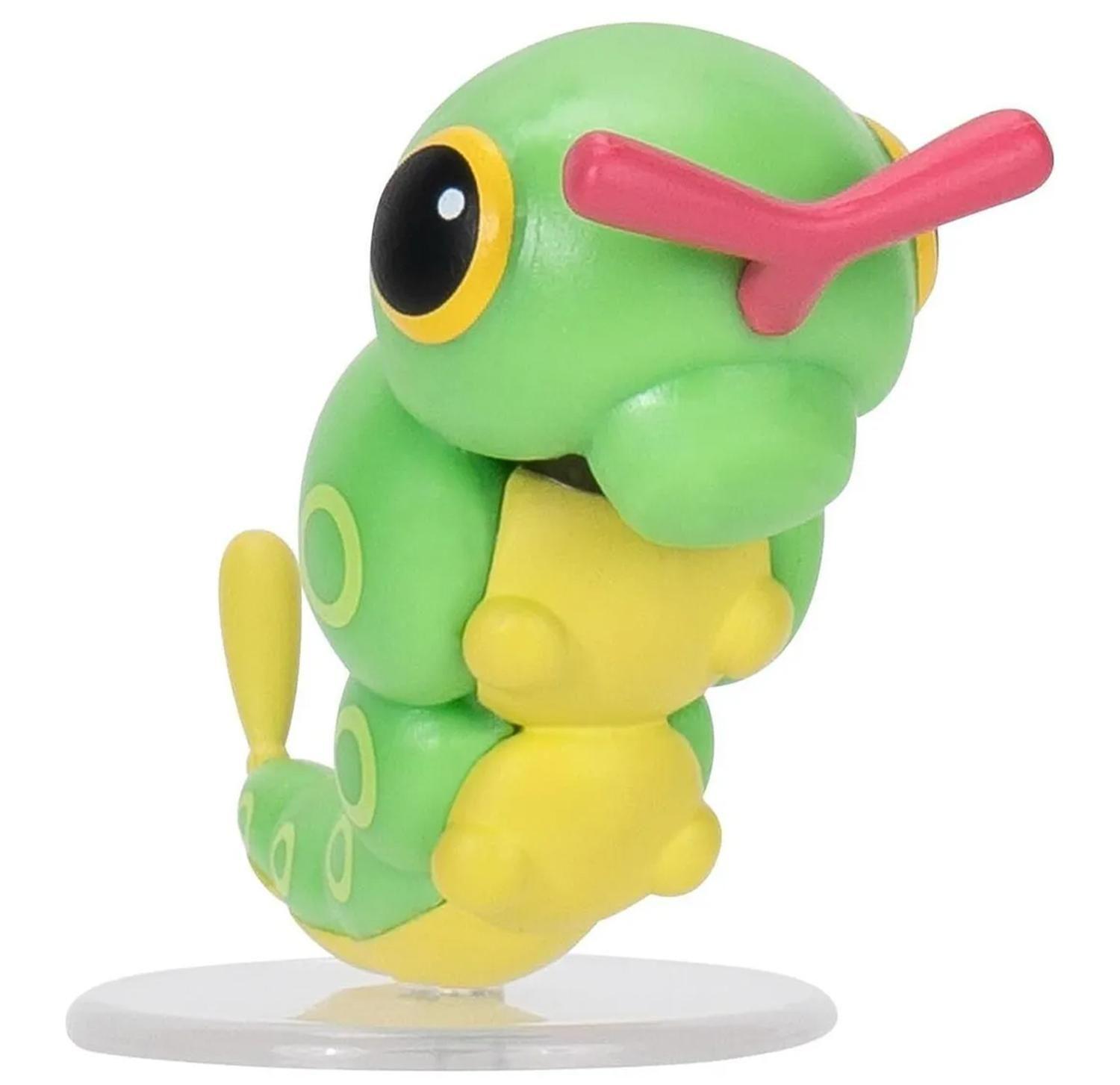 Set Figuras De Batalla Pokemon - Caterpie - Electabuzz - Rockruff PKW3892-4