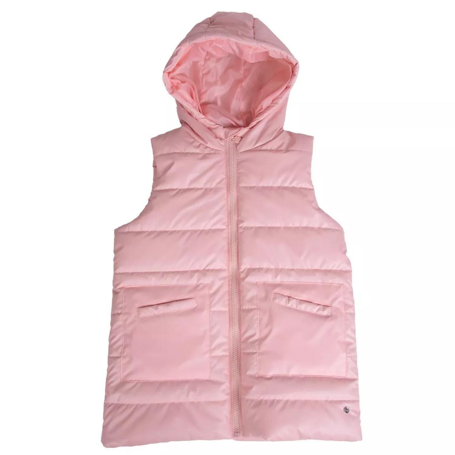 Parka Niña Sin Mangas Rosa - Pillin - PVB825-0