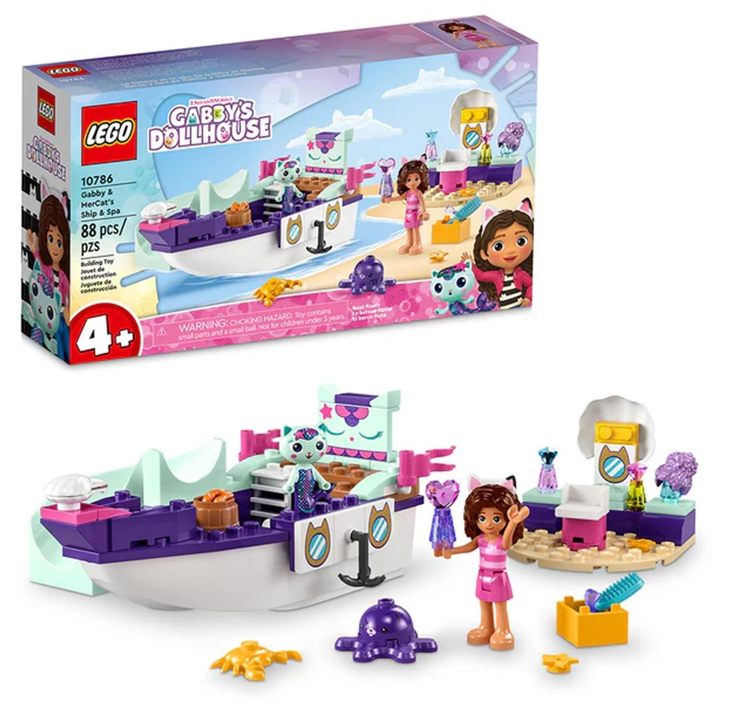 Lego Barco y Spa de Gabby y Siregata - 10786-1