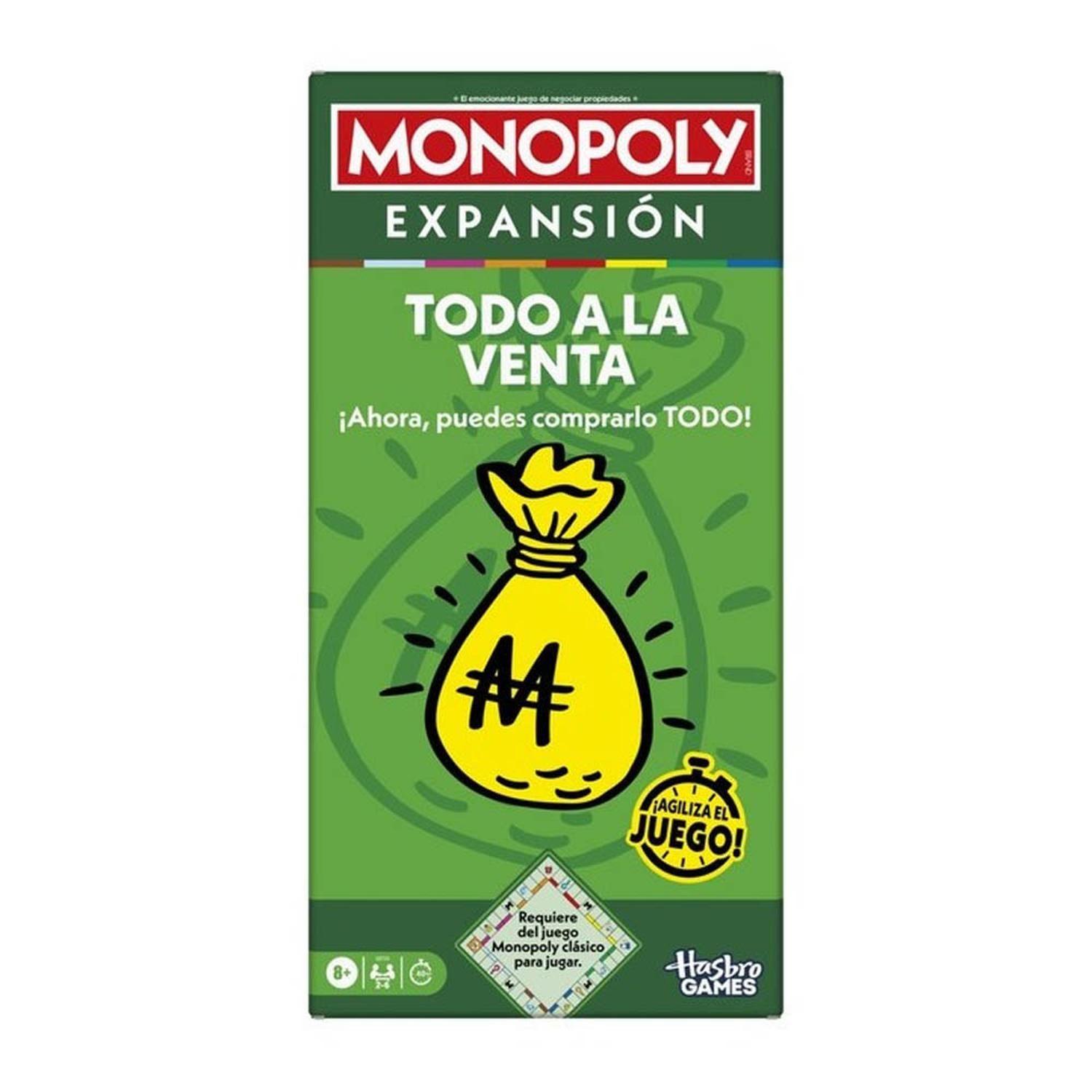 Expansión Juego de Mesa Monopoly Todo A La Venta-0