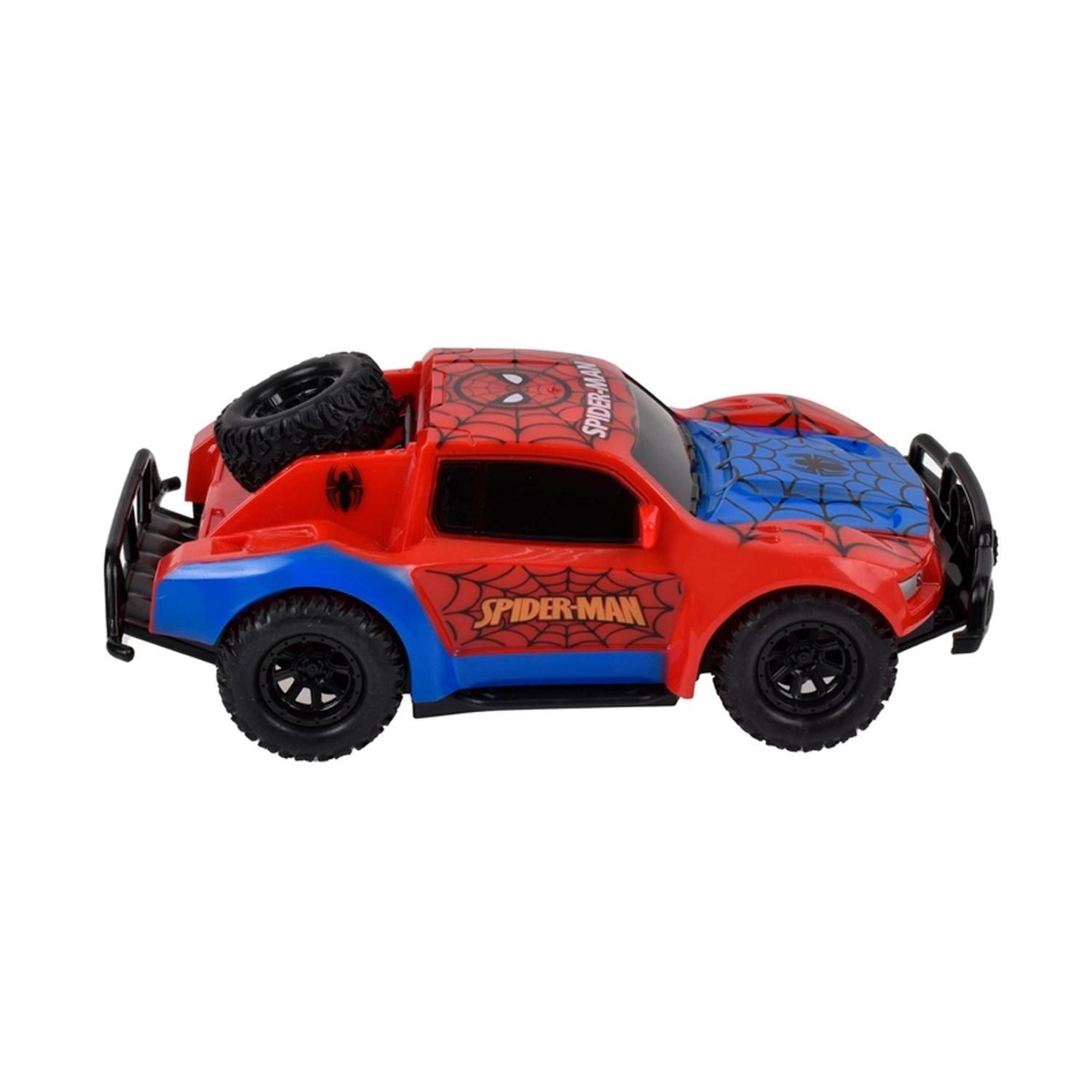 Camioneta Radio Controlada Spiderman 20cm Luces Marvel-3