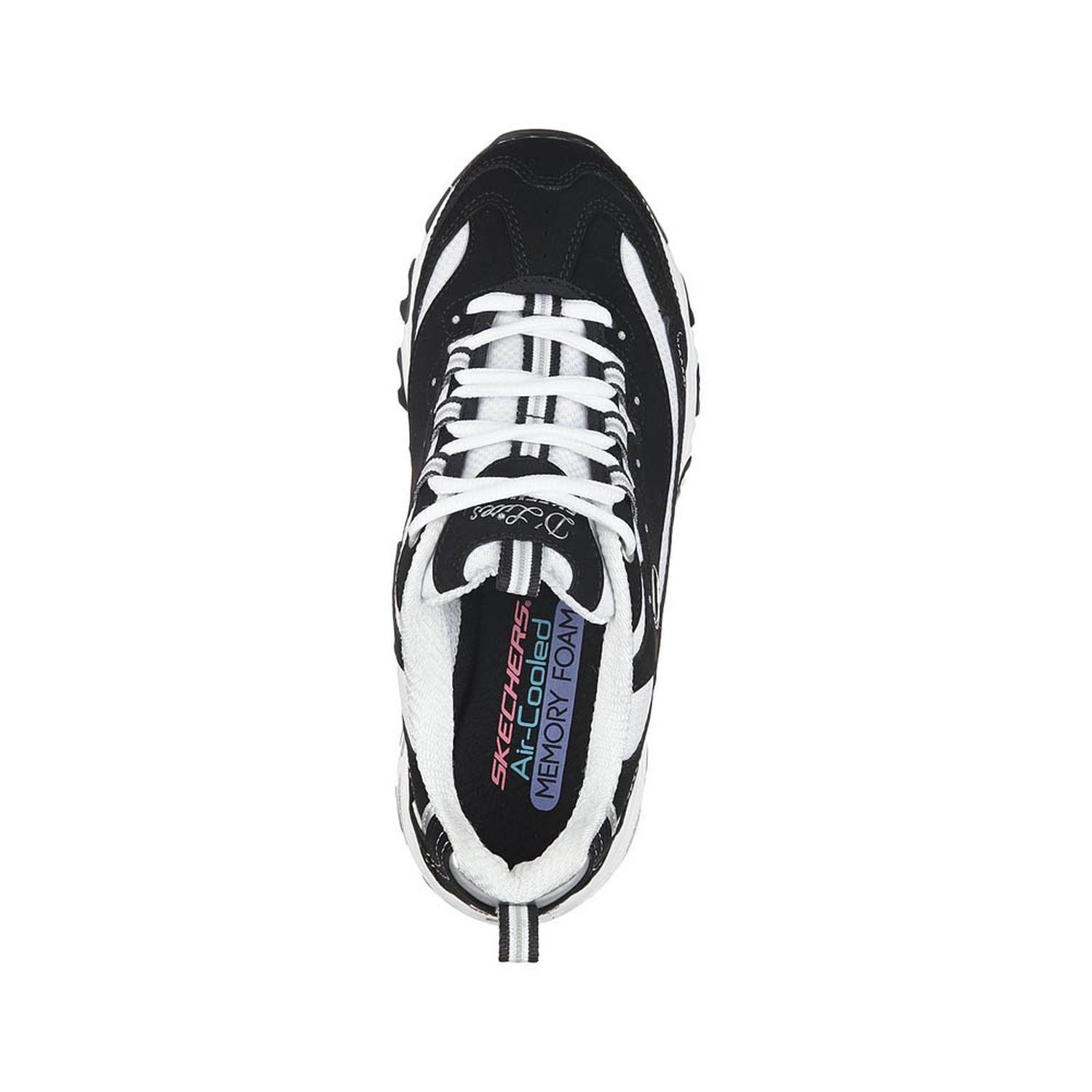 Zapatillas Skechers Women's D'Lites-Biggest Fan 11930BKW-1