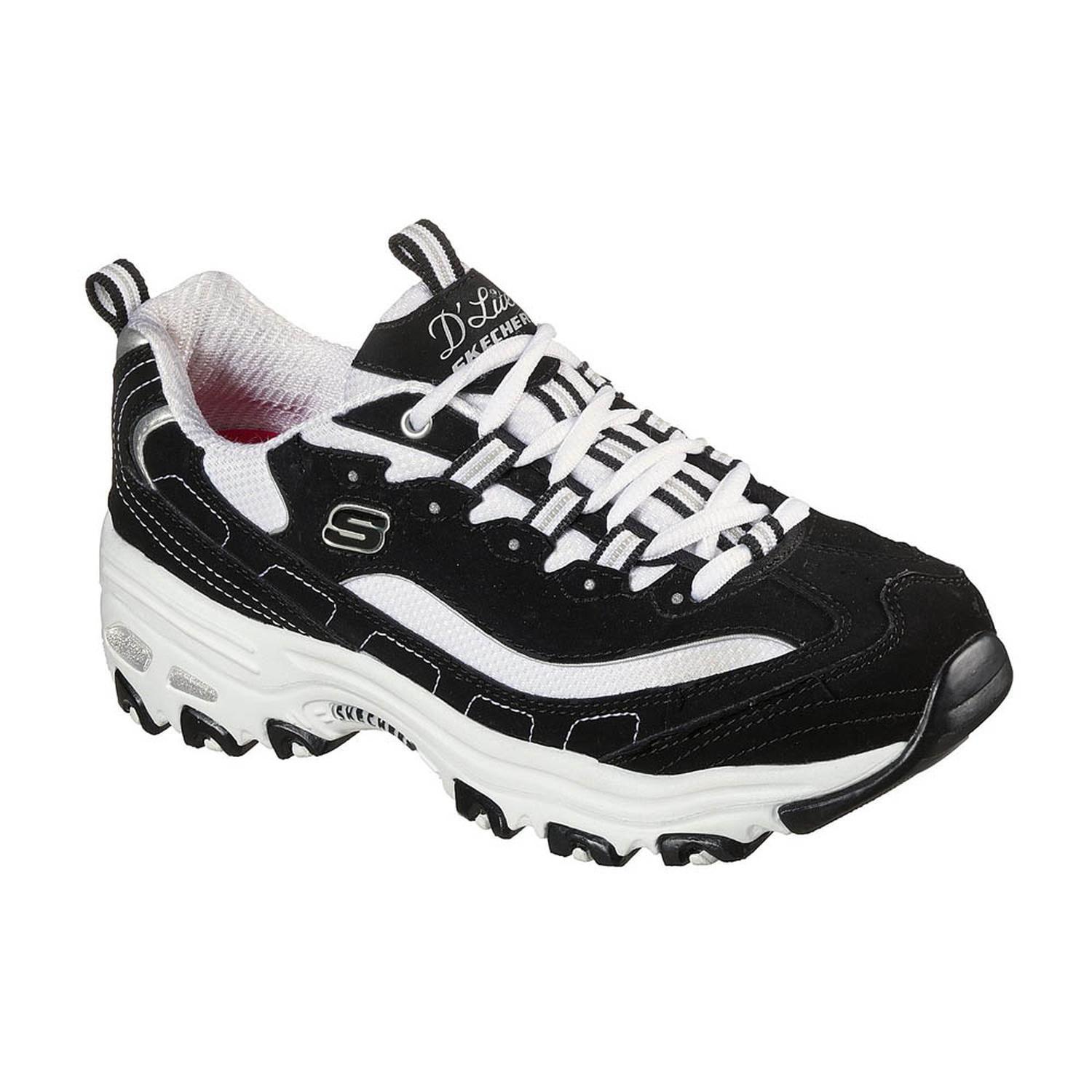 Zapatillas Skechers Women's D'Lites-Biggest Fan 11930BKW-3